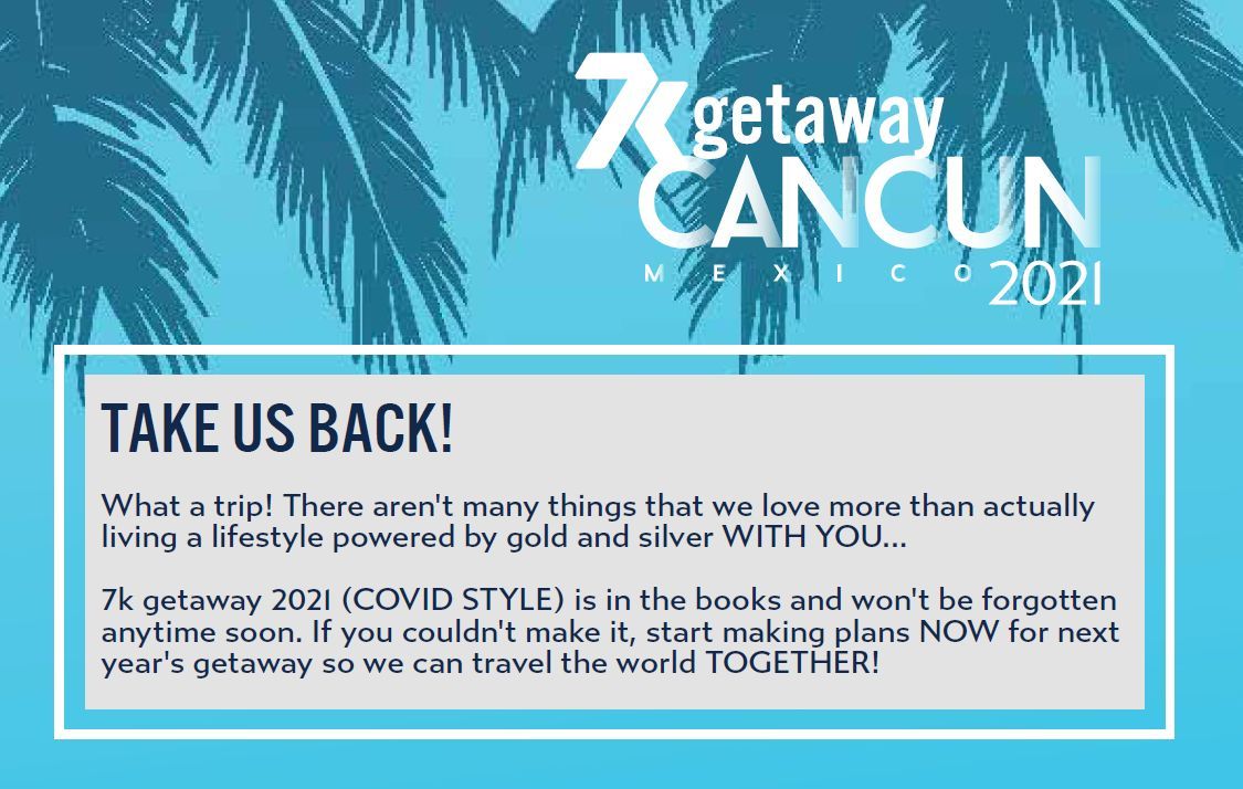 7k getaway cancun 2021 recap