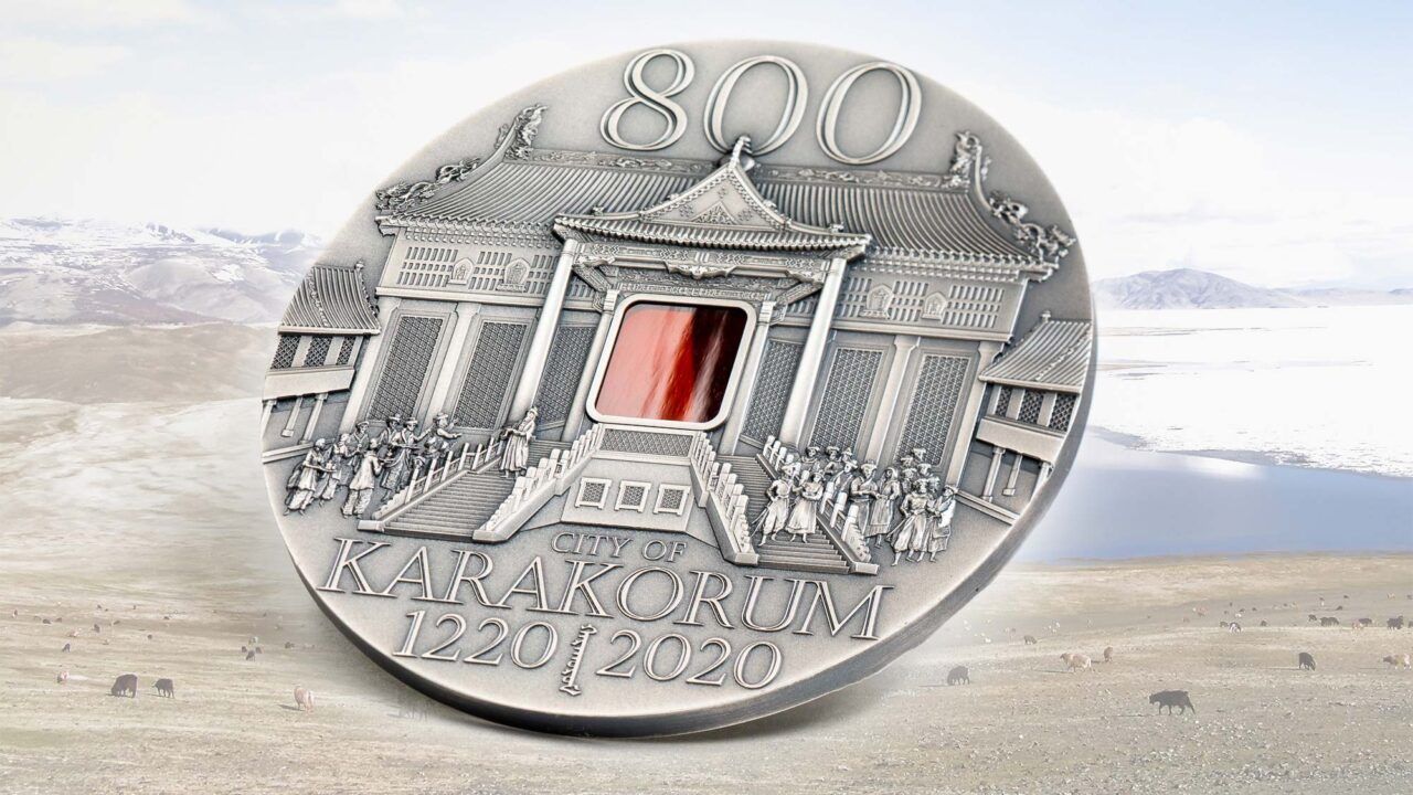 2020 City of Karakorum 800th Anniversary 2oz Silver Coin