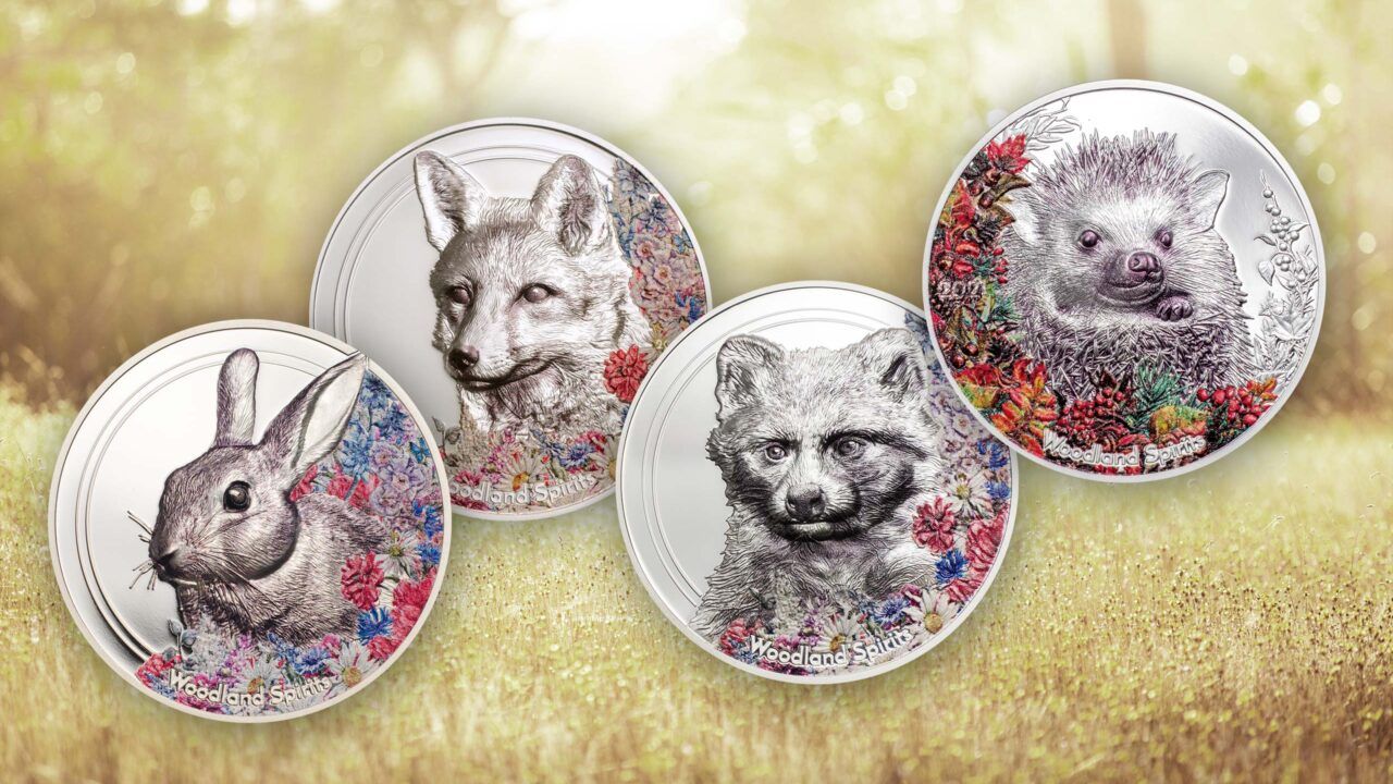 Woodland Spirits Coin Collection to date