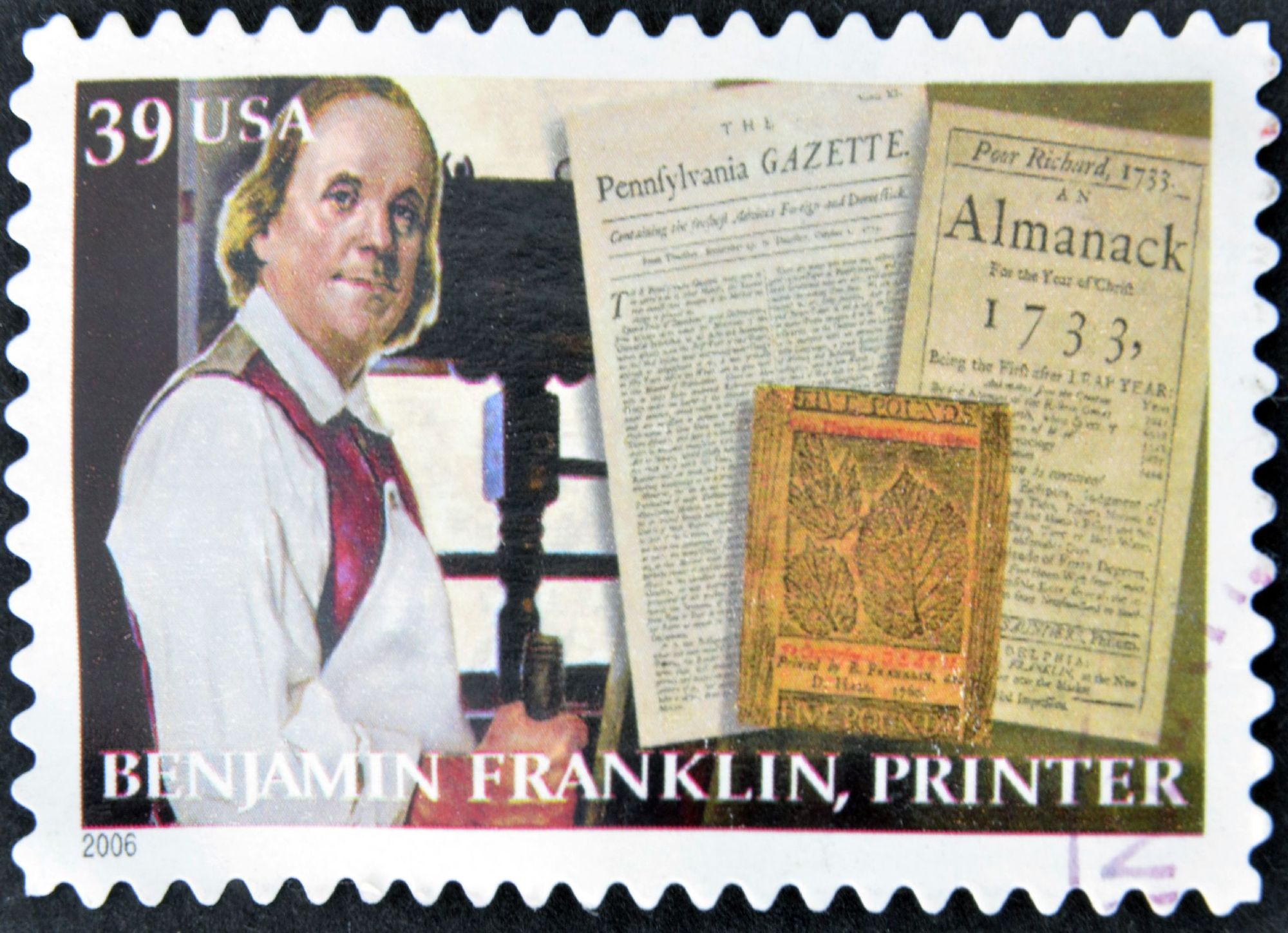 Benjamin Franklin, Printer