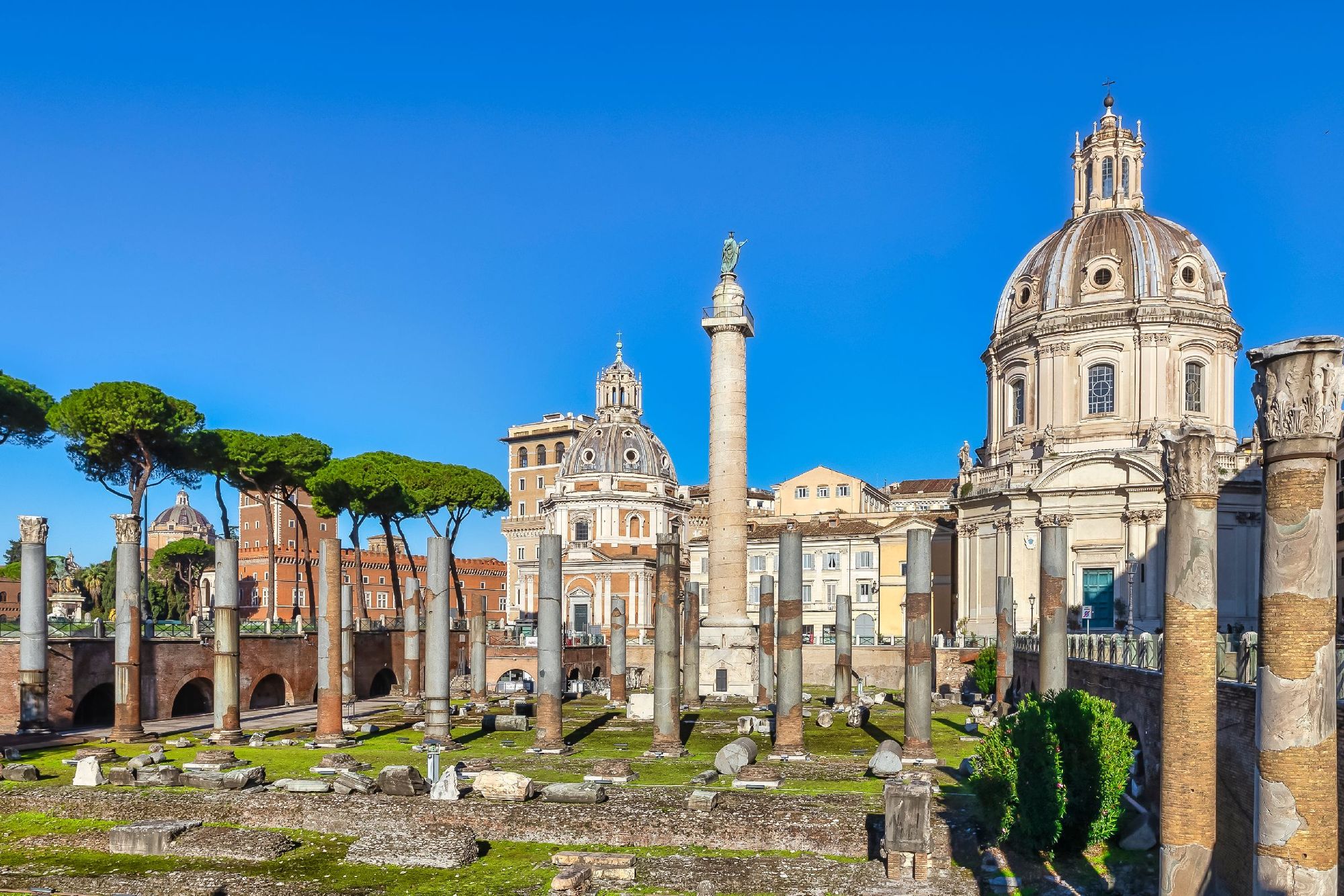 Trajan's Column of Honor and Trajan's Forum