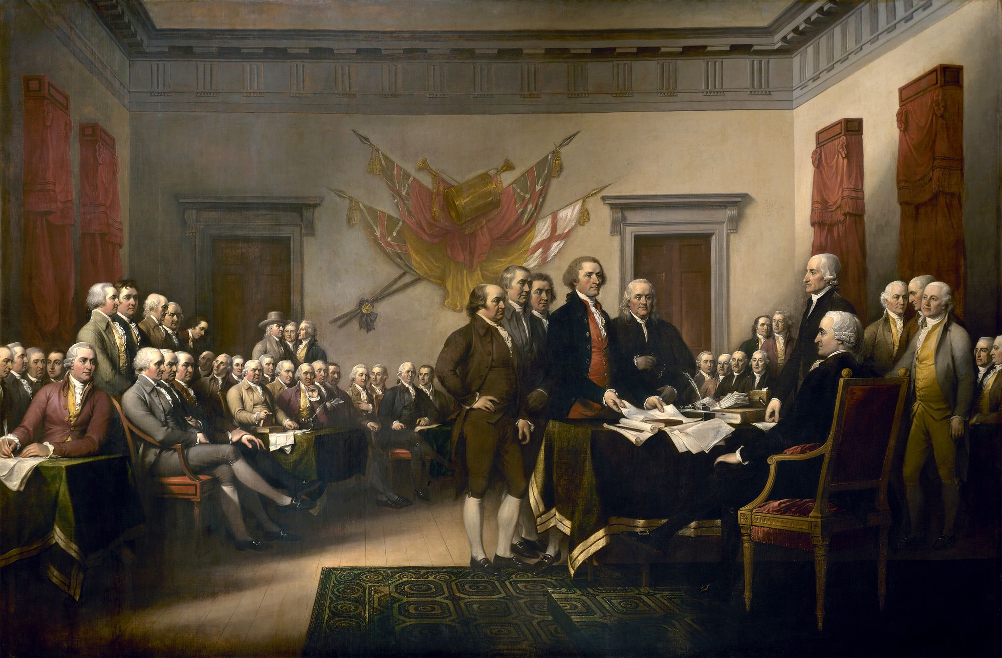 Declaration of Independence By John Trumbull