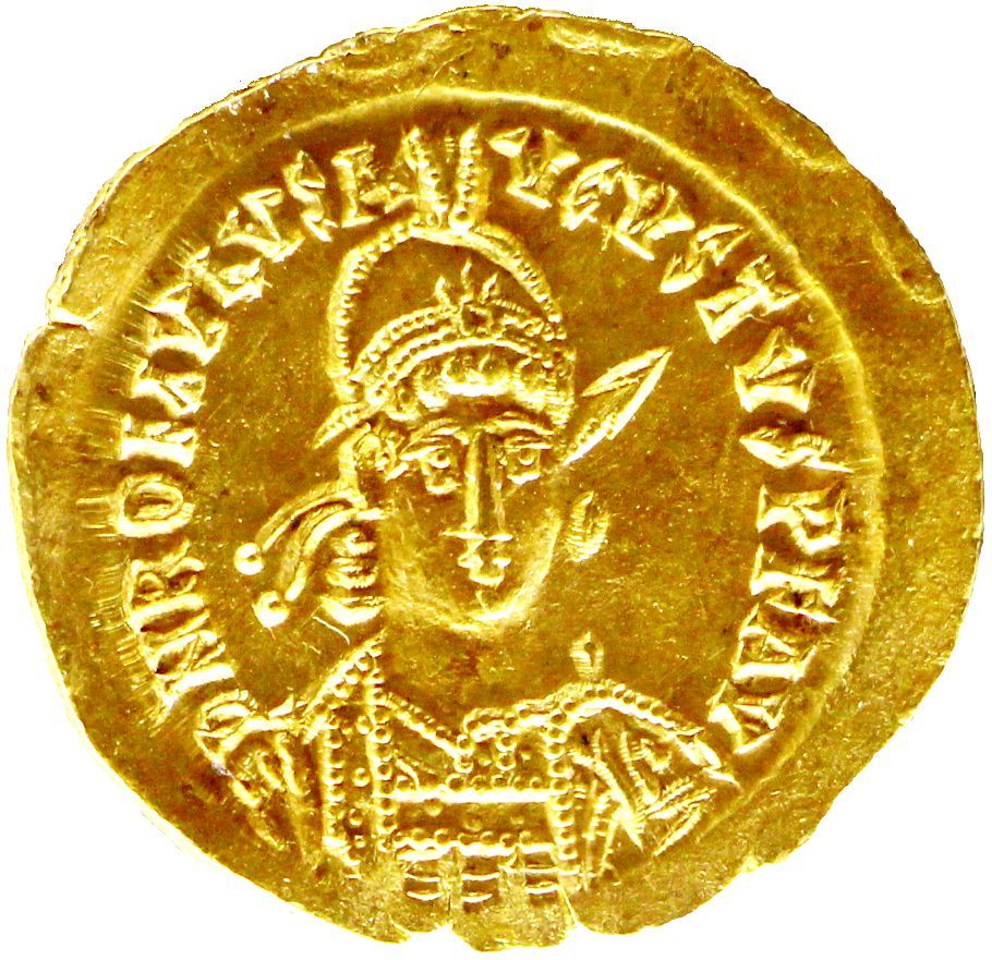 Romulus Augustulus' coin