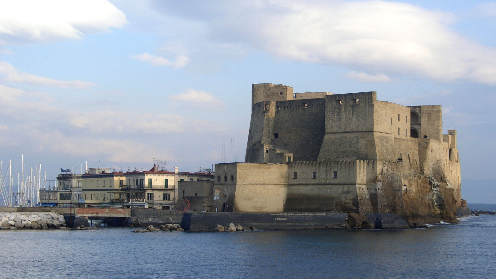 Castle where Romulus Augustulus was exiled after being deposed