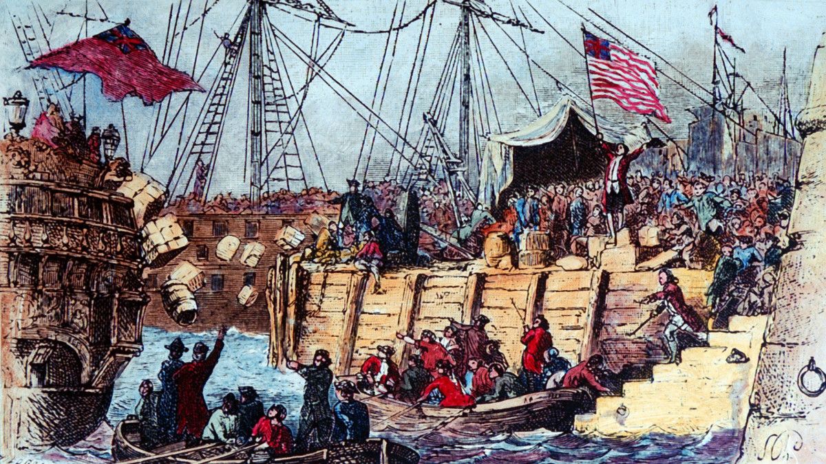 Boston Tea Party, December 16, 1773