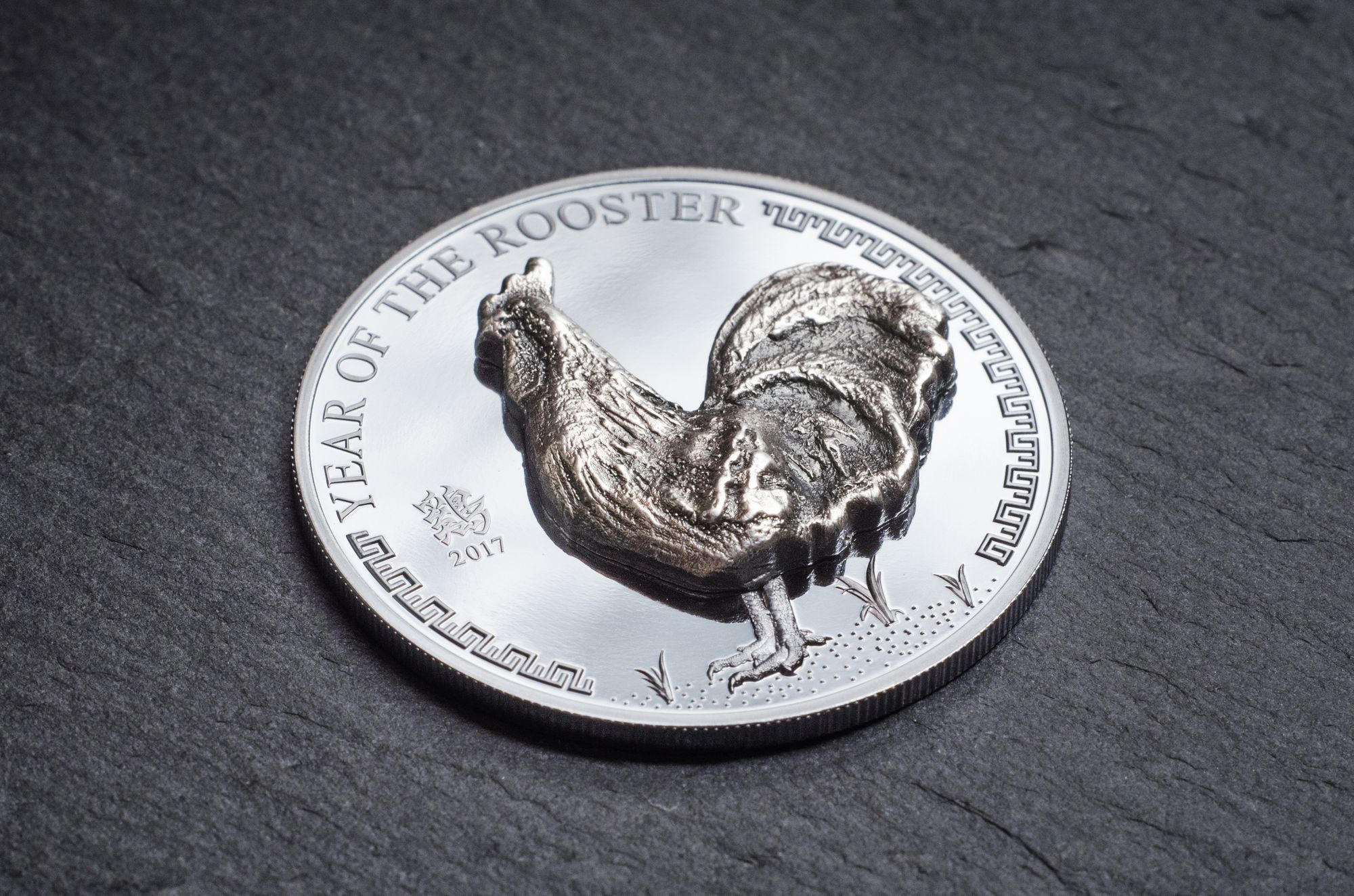 2017 Lunar Year Series Year of the Rooster 25g Silver Coin