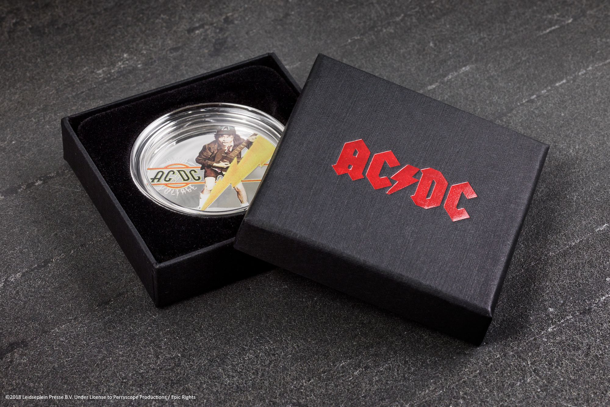 2018 AC/DC High Voltage 1/2oz Silver Coin