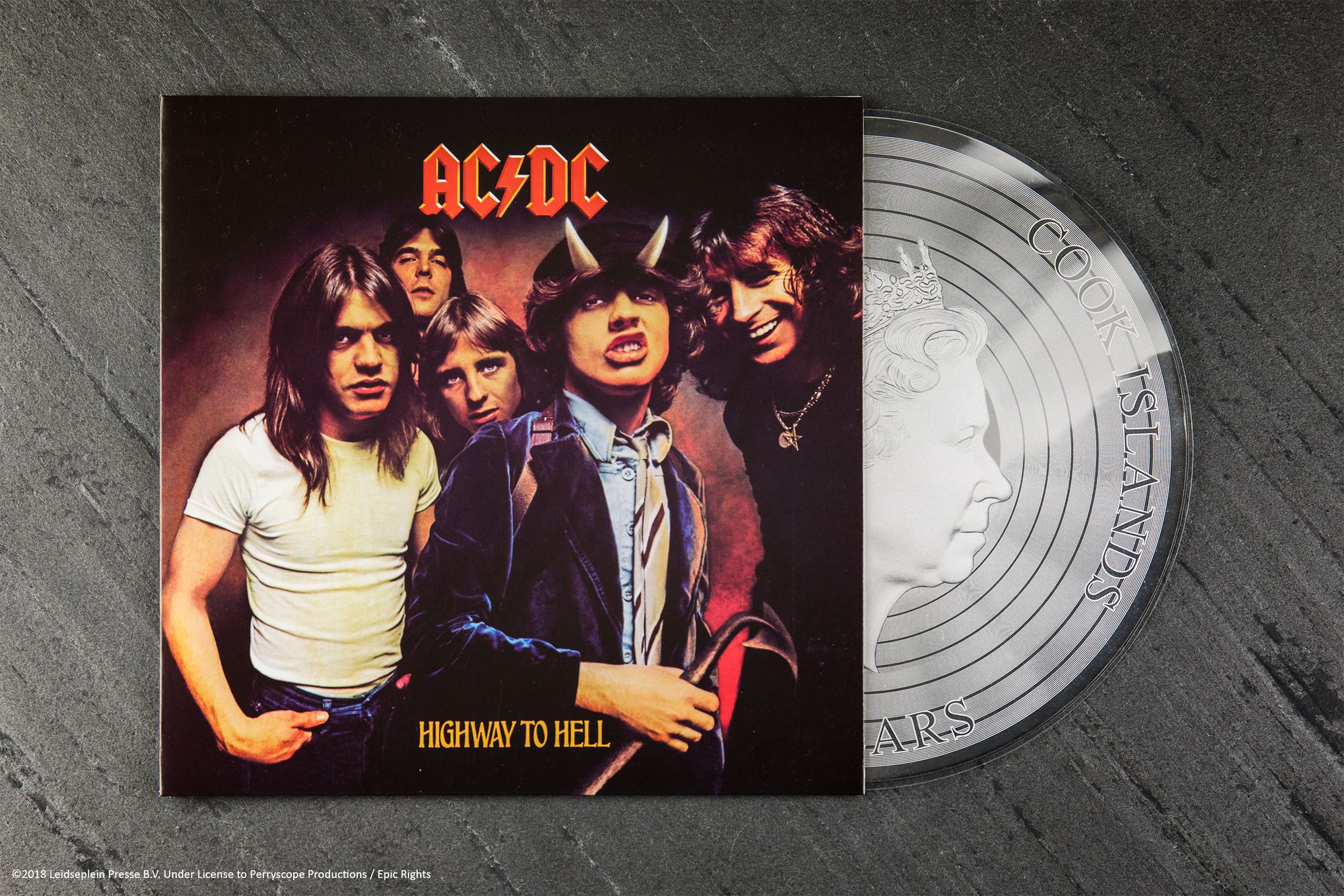 2018 AC/DC Highway to Hell 1/2oz Silver Note