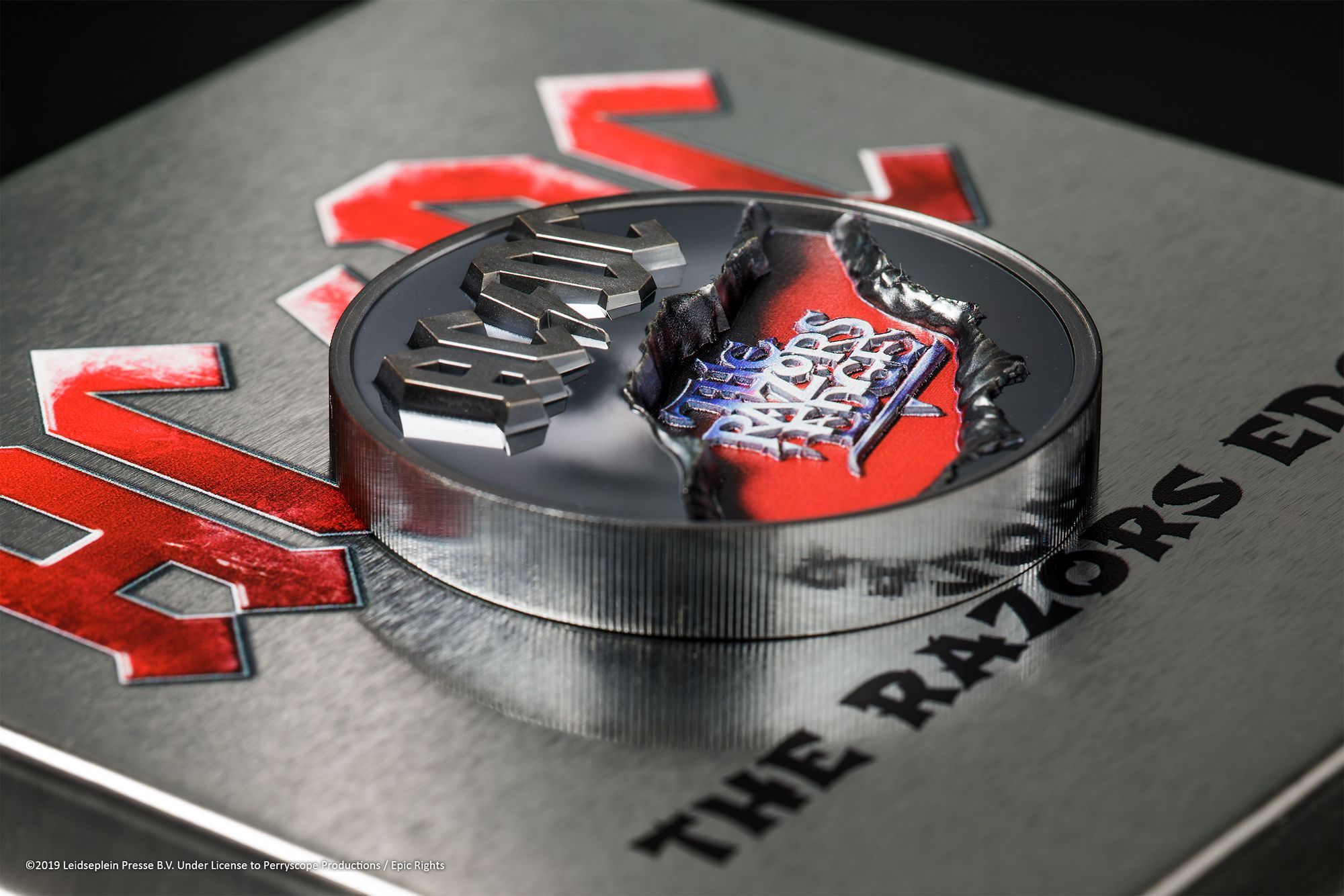 2019 AC/DC The Razor's Edge 2oz Black Proof Silver Coin