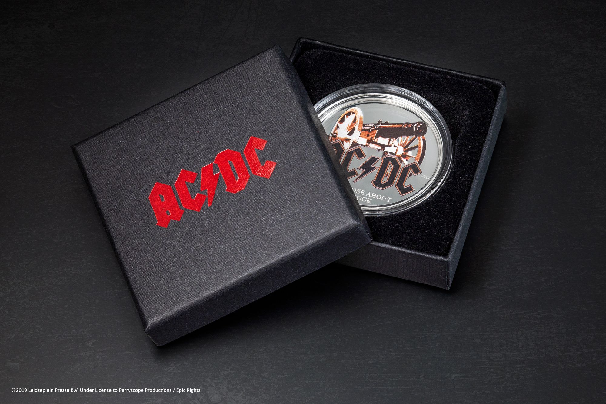 2019 AC/DC For Those About To Rock 1/2 oz Silver Coin