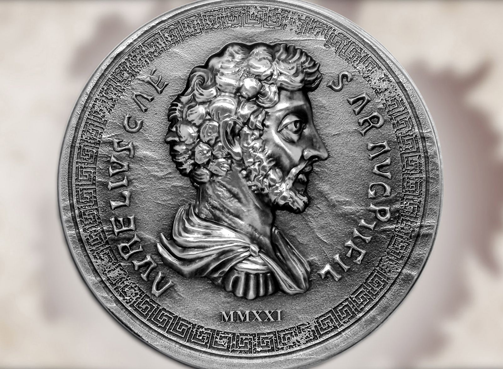 2021 Roman Empire Marcus Aurelius 1oz Silver Coin