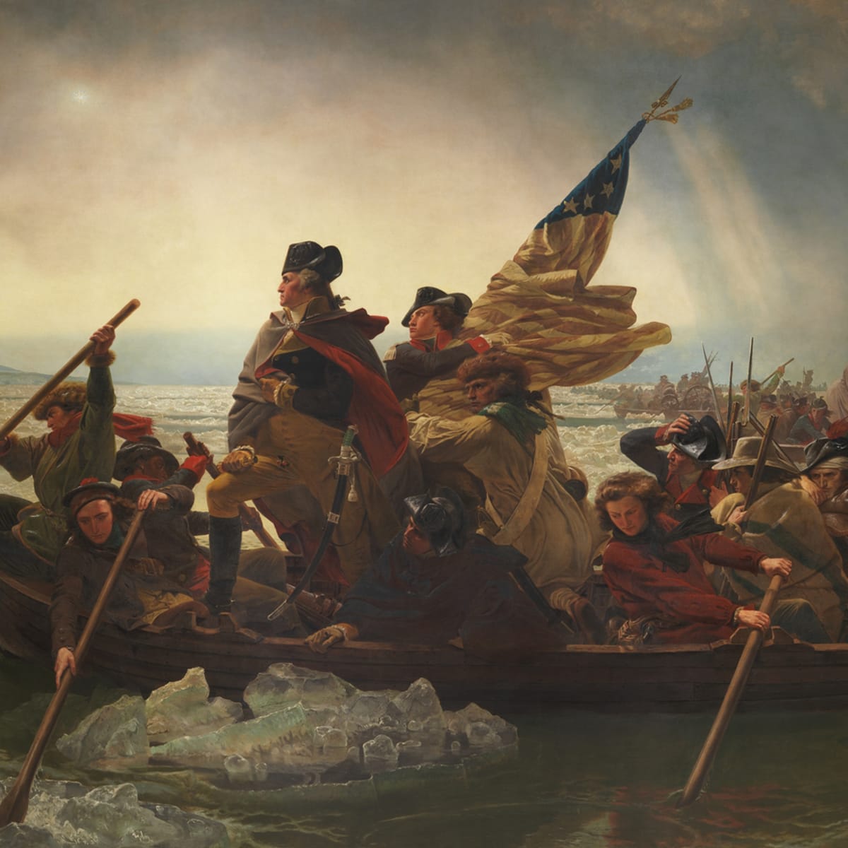 Washington crossing the Delaware