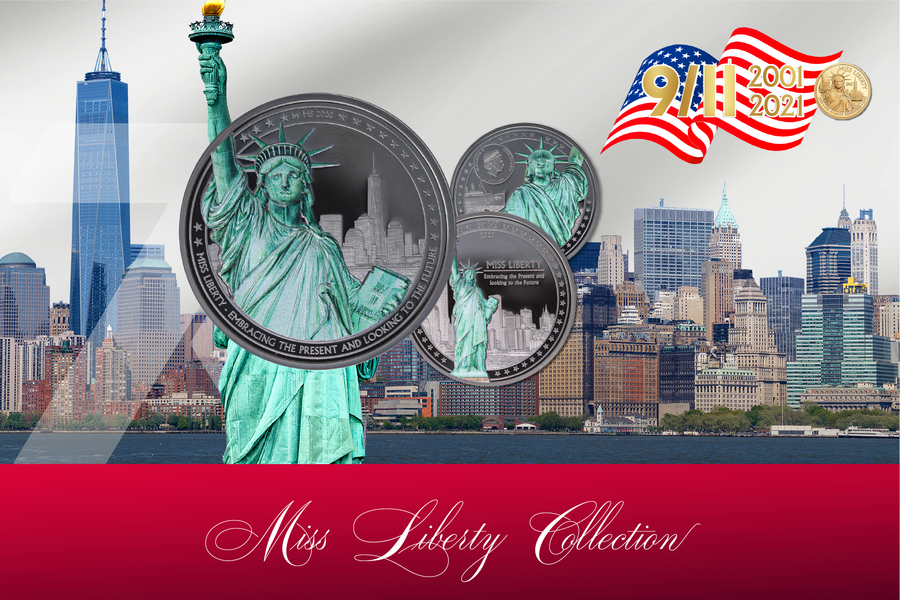 Miles Standish designed Miss Liberty Collection