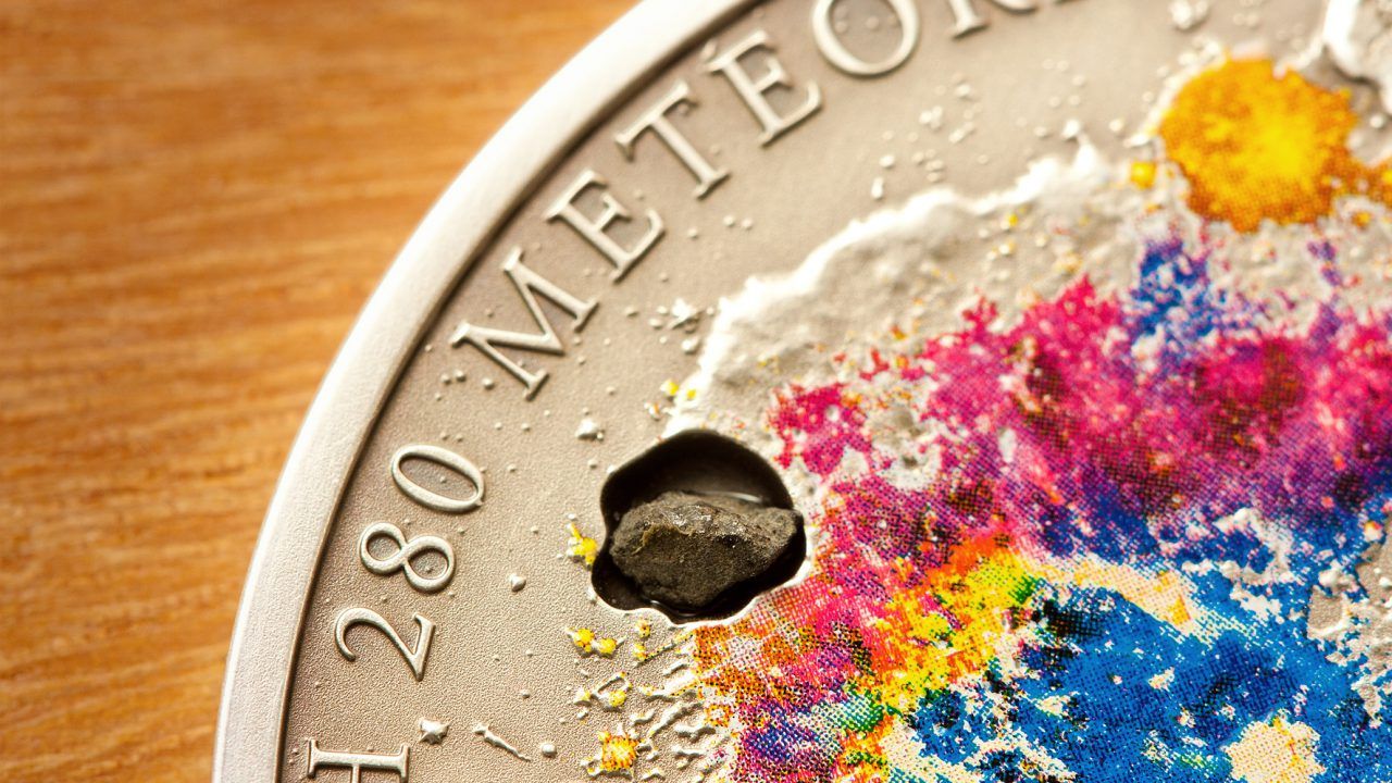 2010 Meteorite HAH 280 25g Silver Coin