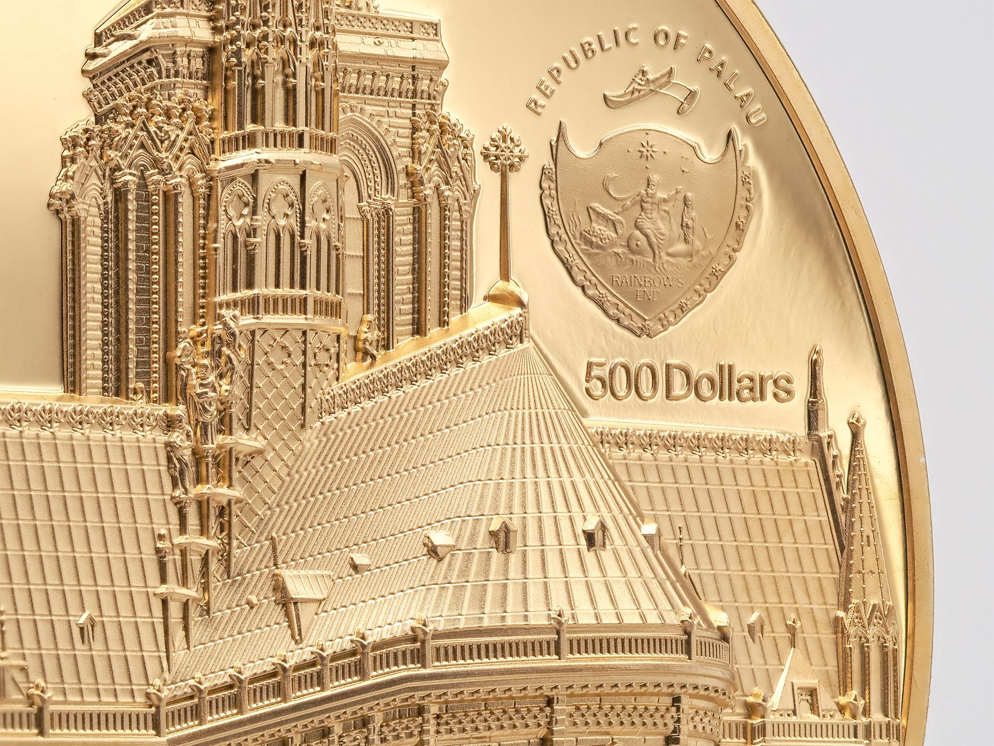 摂取カロリー アンティークコイン 銀貨 2021 Palau oz Proof Silver Tiffany Art Metropolis  Notre-Dame de Paris Coin [] #scf-wr-009977-