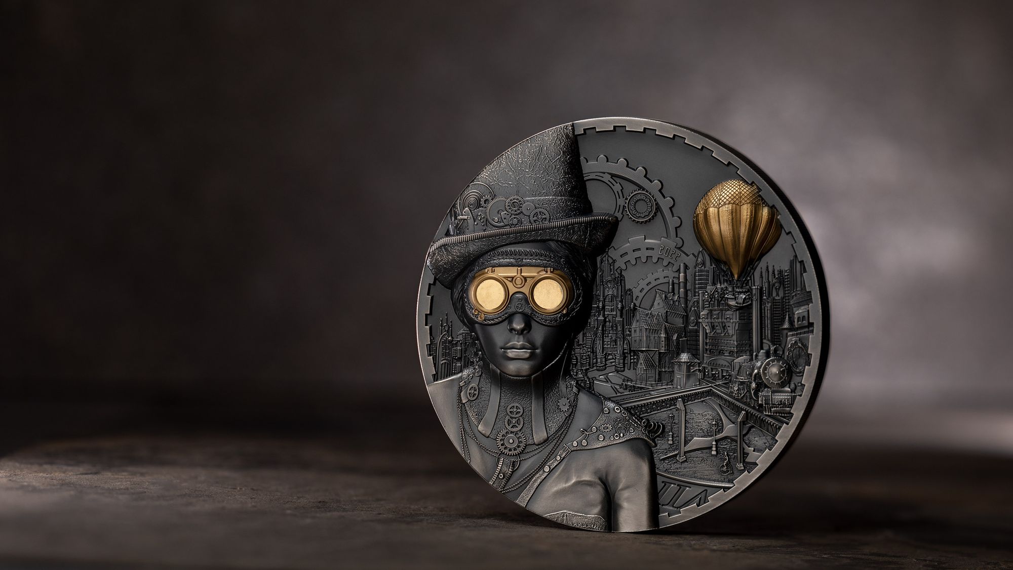 2022 Steampunk Kilo Edition 1kg Silver Coin