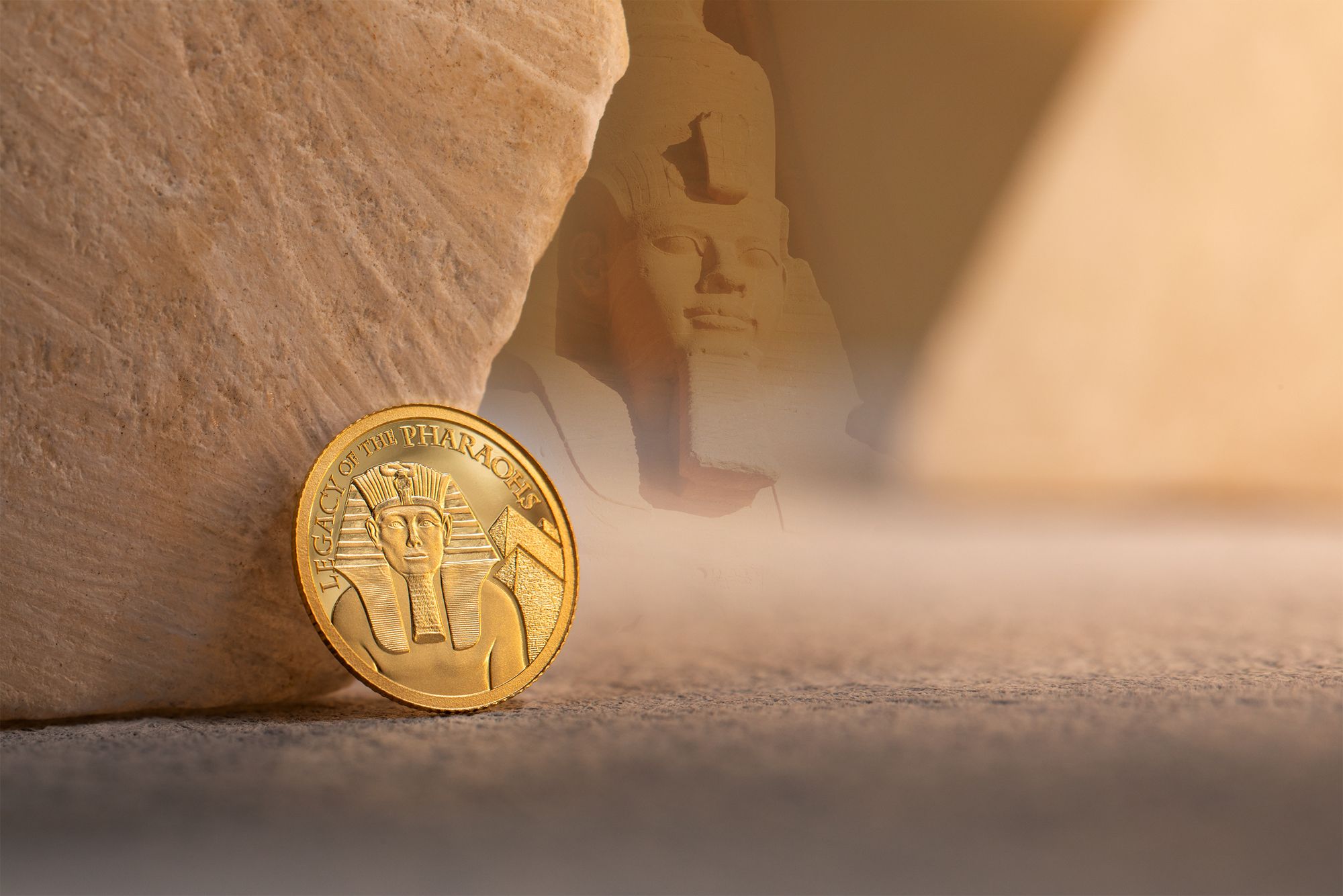 2022 Legacy of the Pharaohs 1/2gram Gold Coin