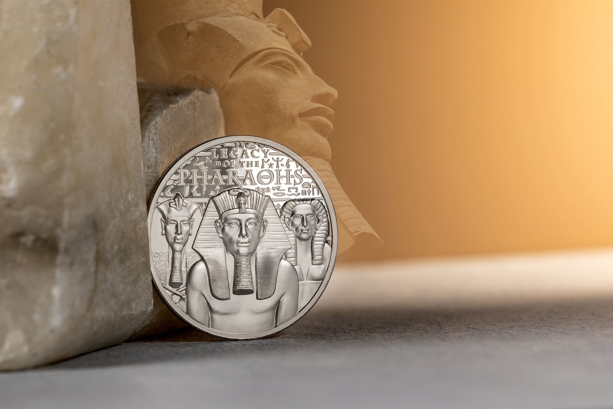 2022 Legacy of the Pharaohs 1 oz Platinum Coin