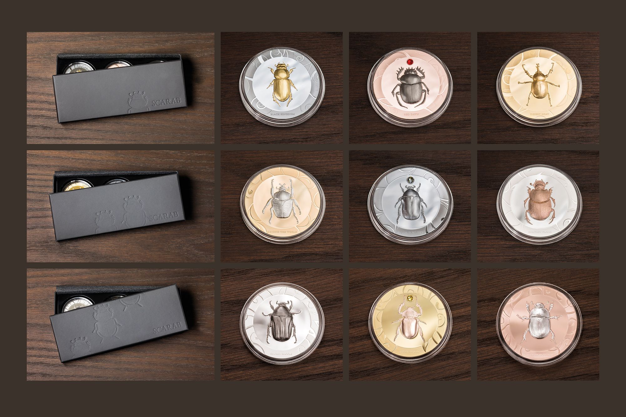 Scarab Collection Coins