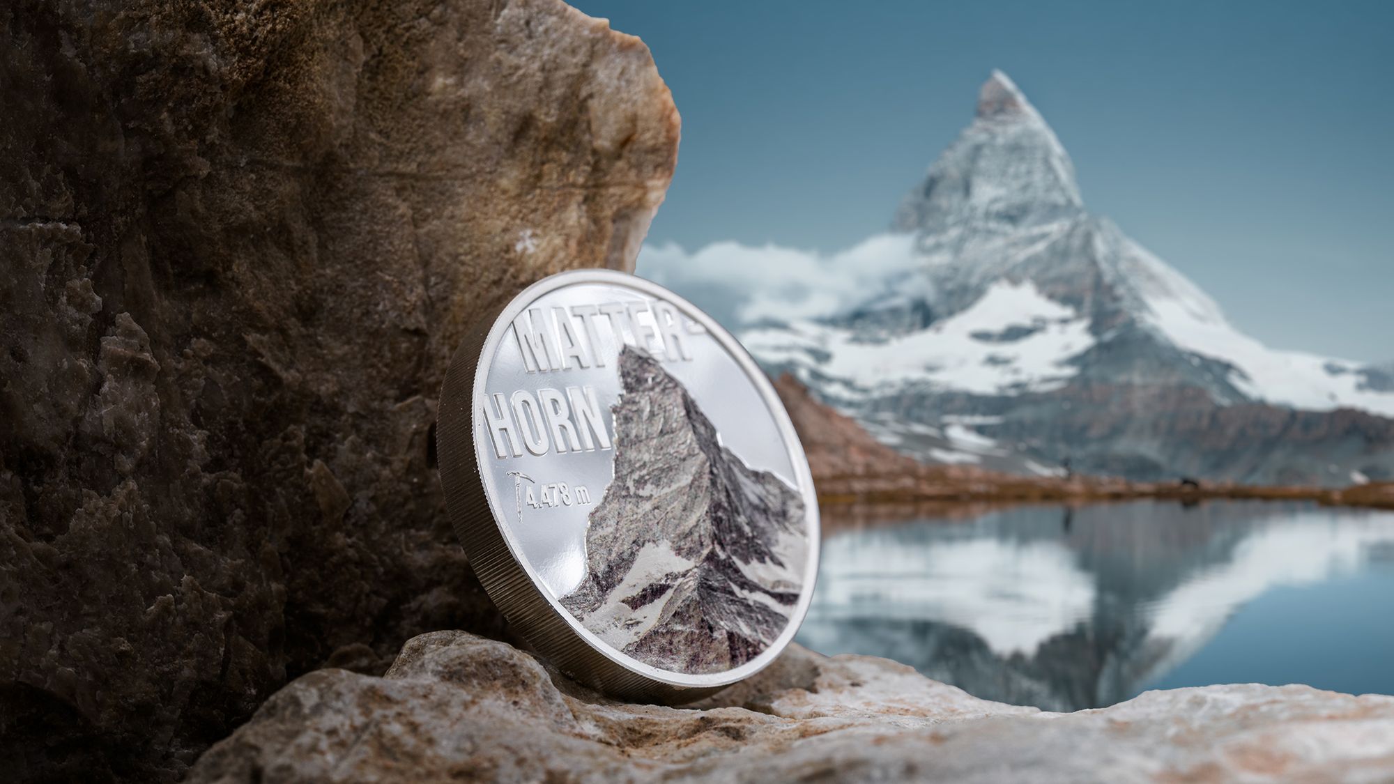 2022 Matterhorn 2oz Silver Coin