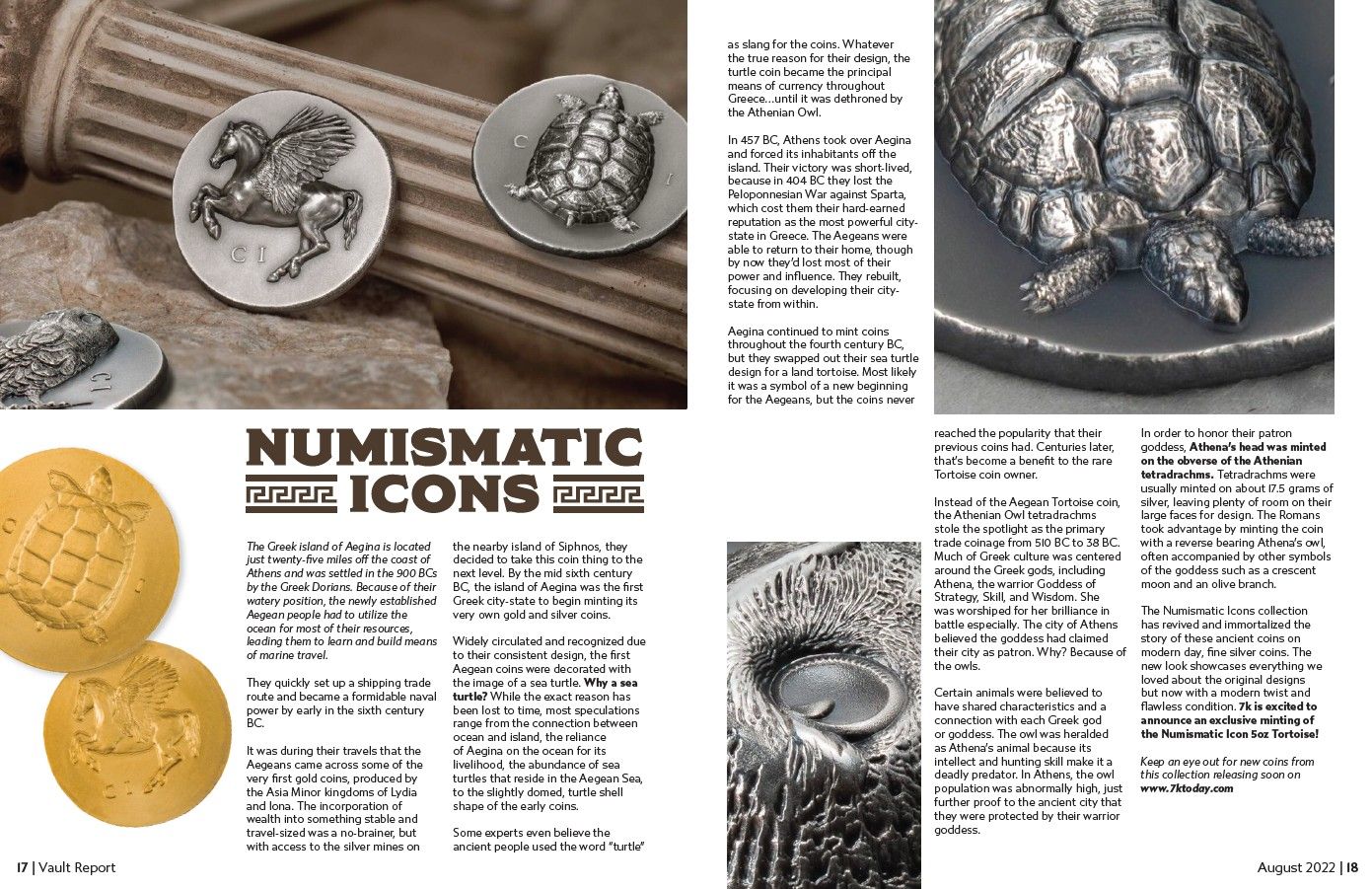 Numismatic Icons Coin Collection