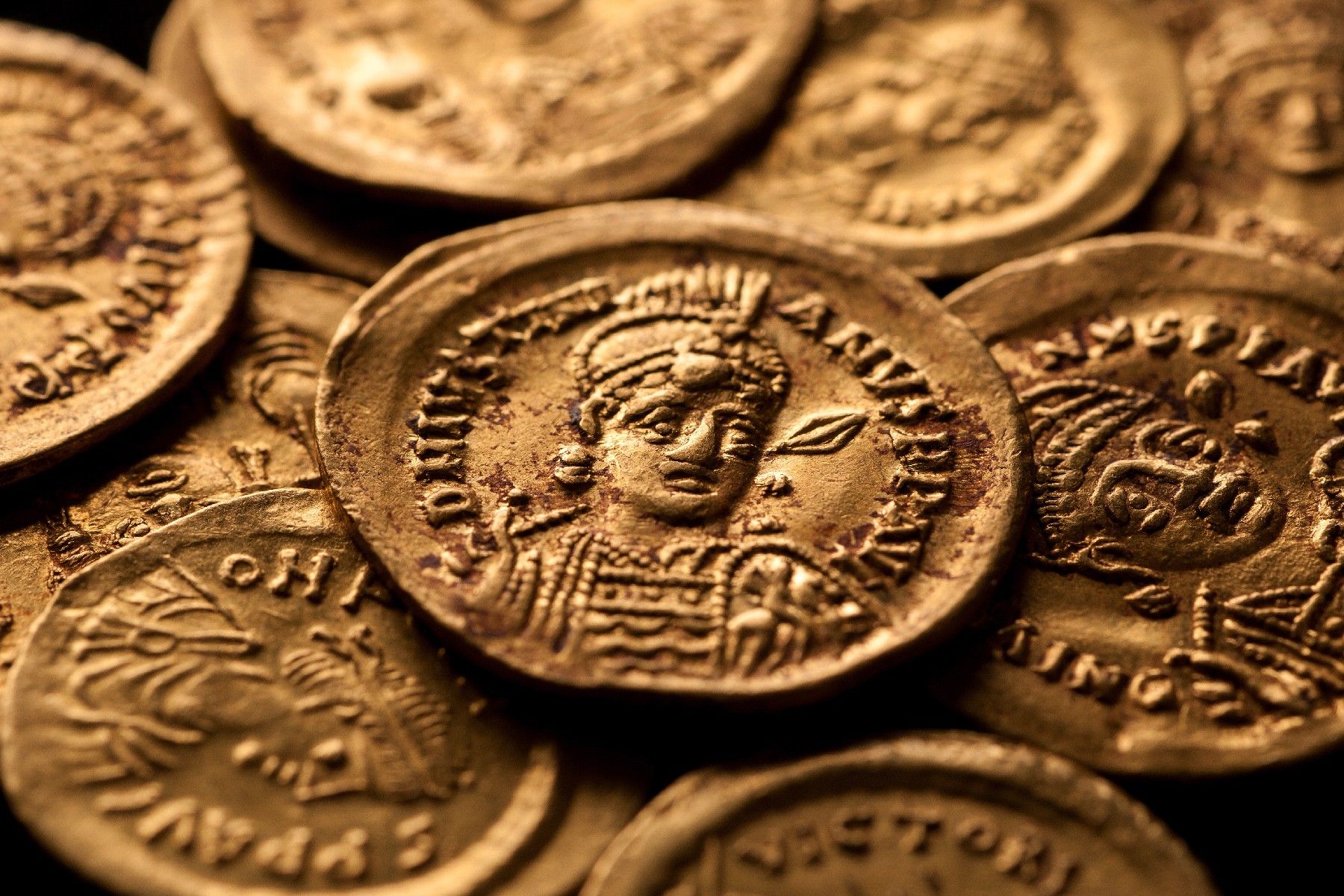 Gold Byzantine Era Coins
