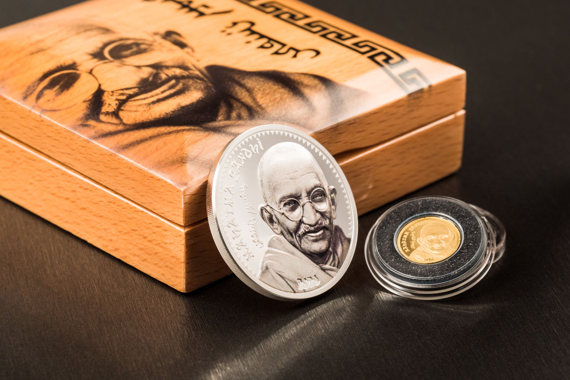 2020 Revolutionaries Mahatma Ghandi Coin Collection