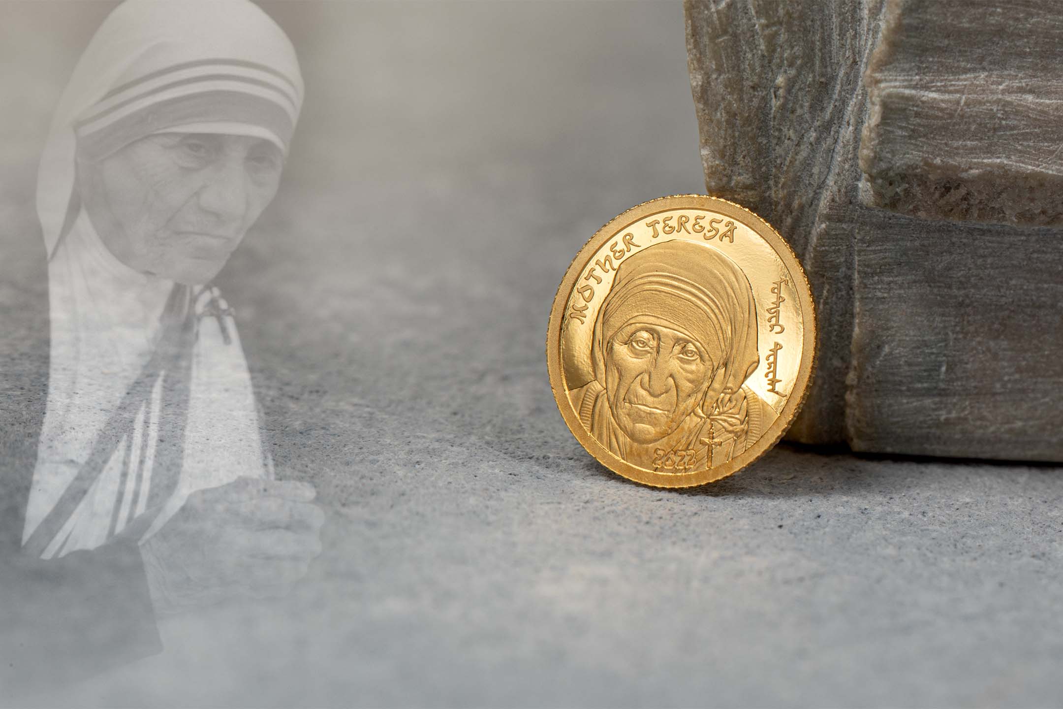 2022 Revolutionaries Mother Teresa .5g Gold Coin