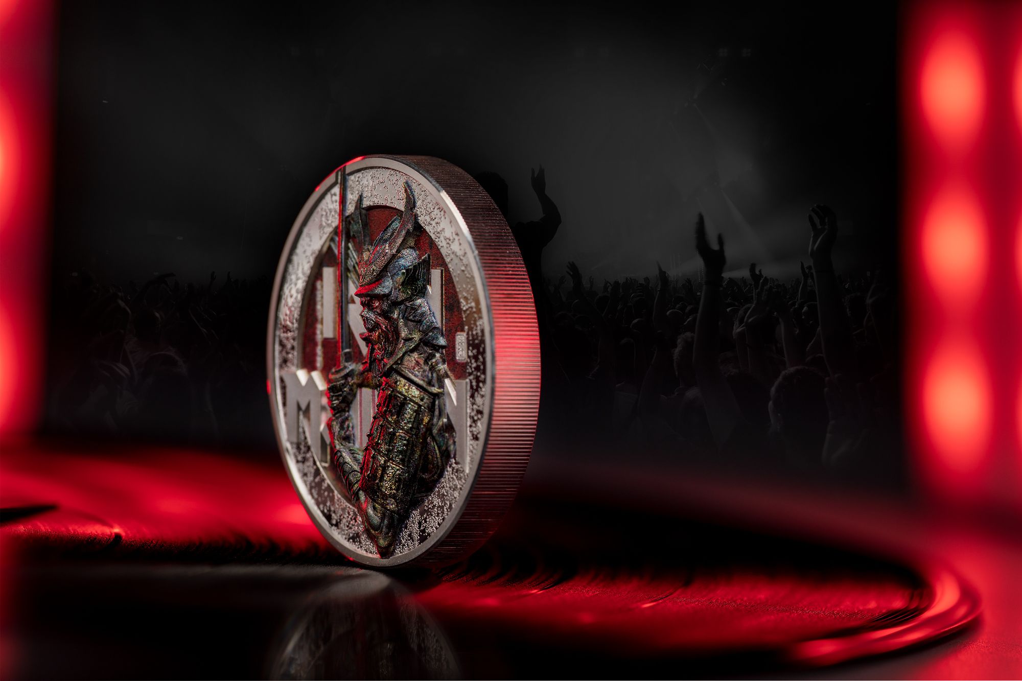 2022 Iron Maiden Senjutsu 2oz Silver Coin