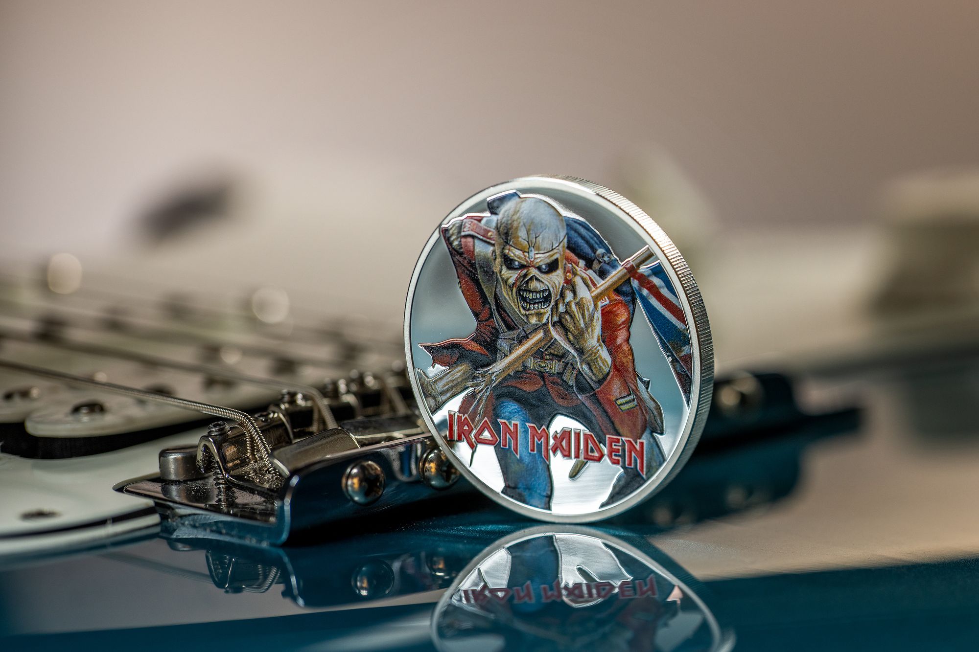 2023 Iron Maiden Eddie The Trooper 1oz Silver Coin