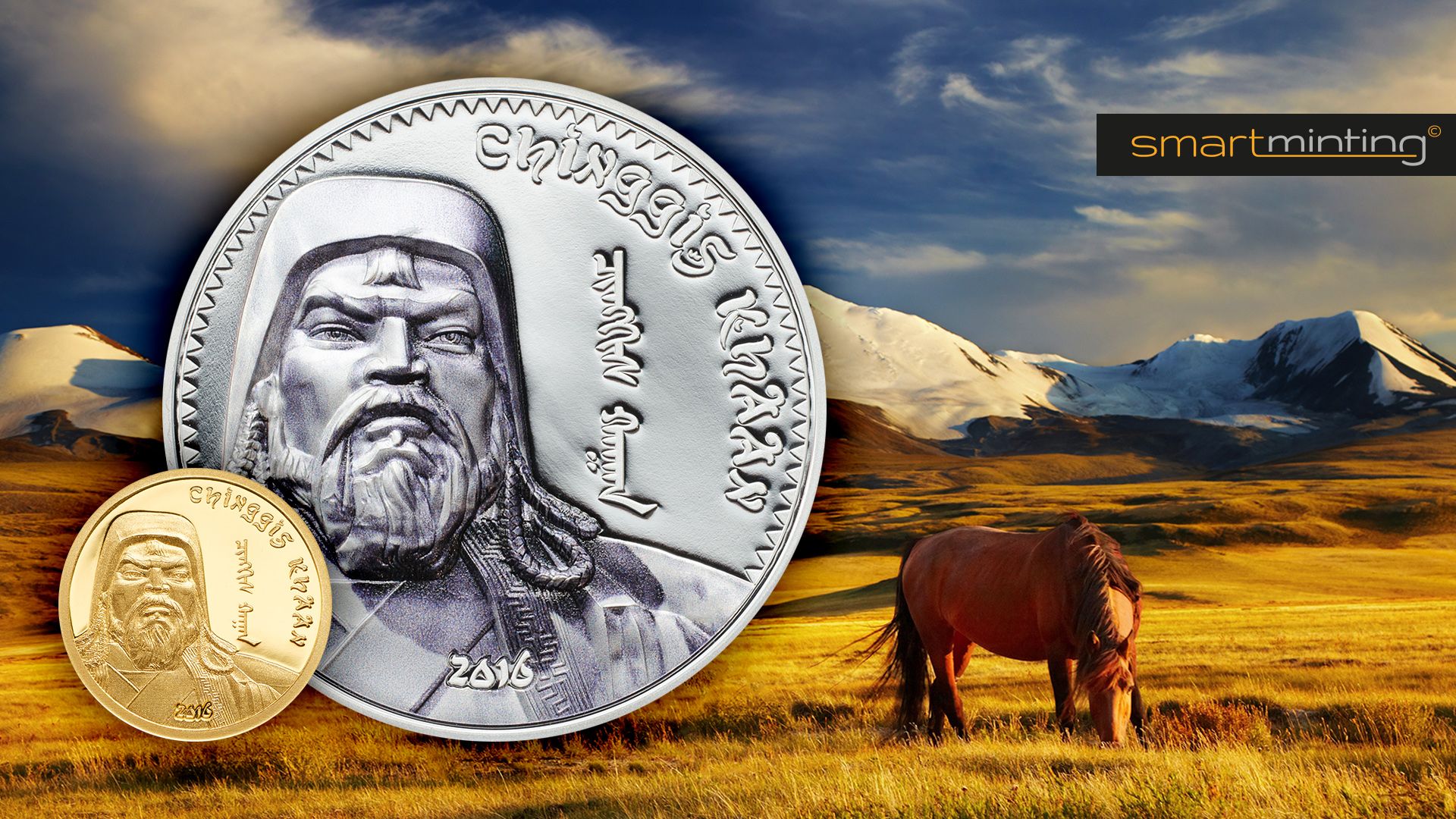 2016 Revolutionaries Chinggis Khaan Coin Collection