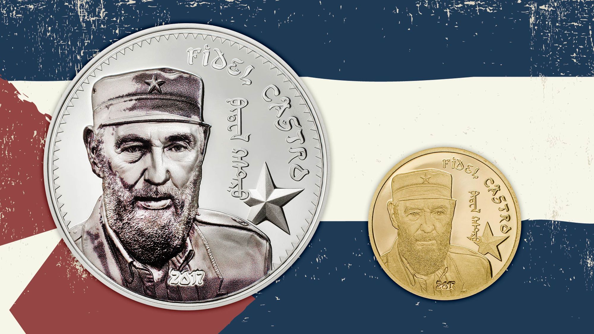 2017 Revolutionaries Fidel Castro Coin Collection