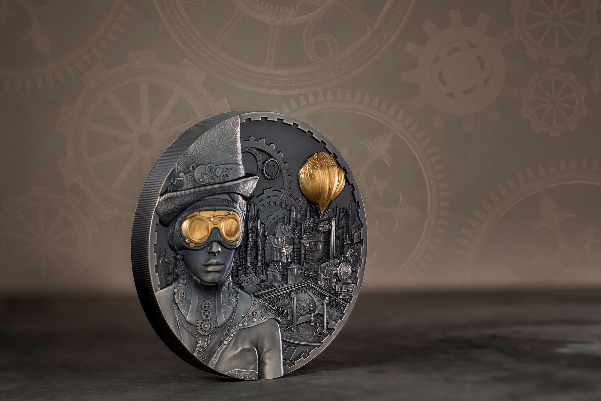 2022 Steampunk Kilo Edition 1 Kilogram Silver Coin 
