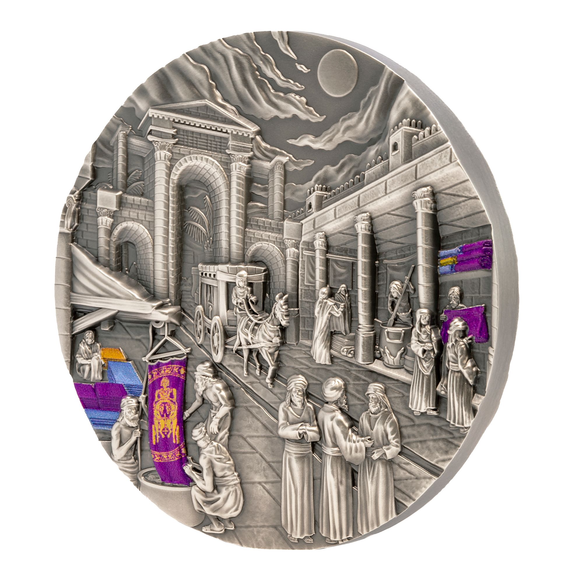 2022 Lost Civilizations Phoenicia  & Carthage 2 oz Silver Coin