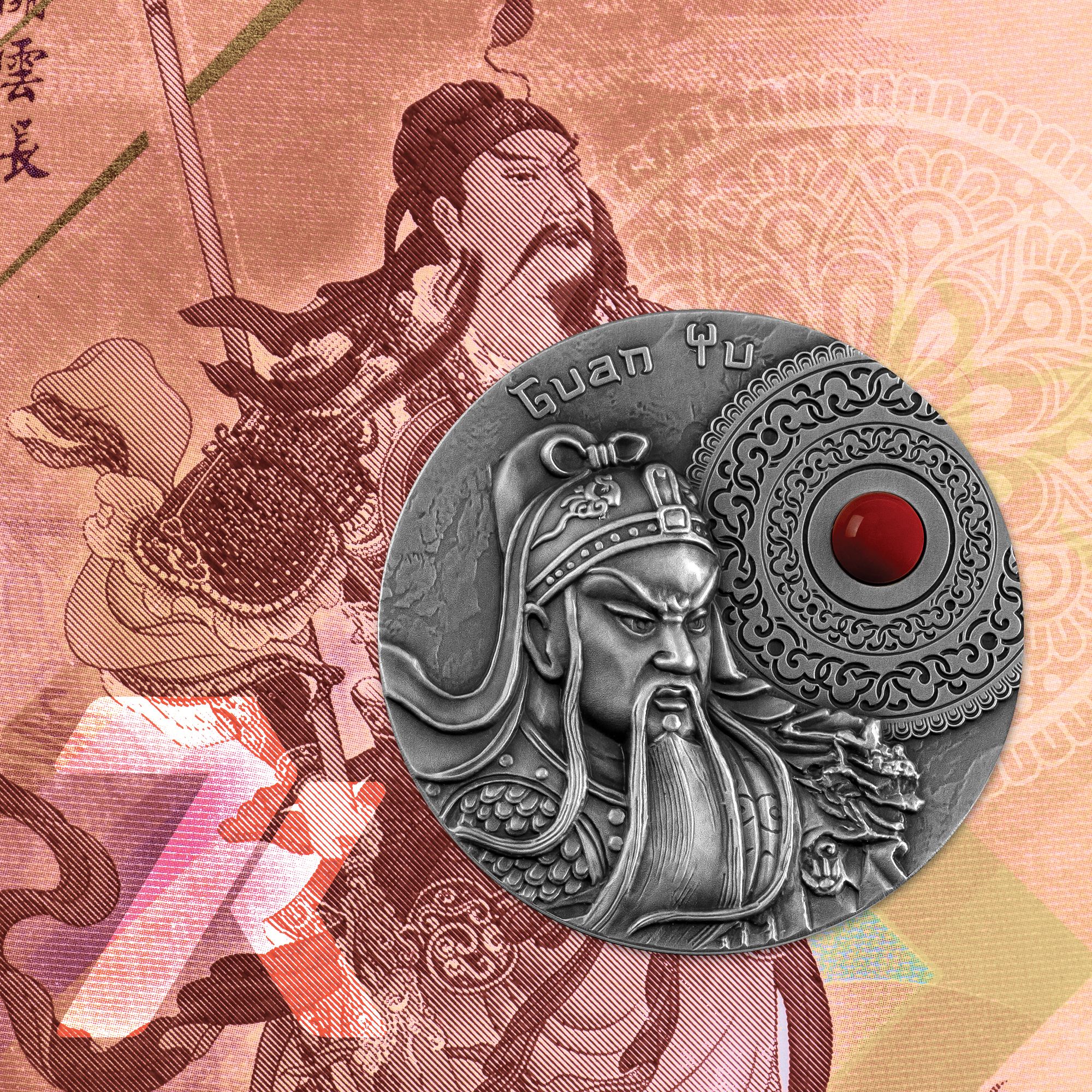 2021 Guan Yu 2 oz Silver Coin