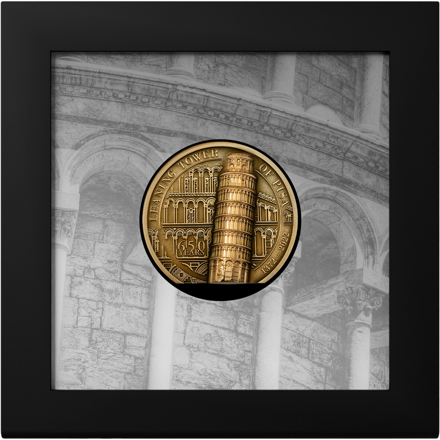 2022 Leaning Tower Of Pisa 1 oz Gold Coin