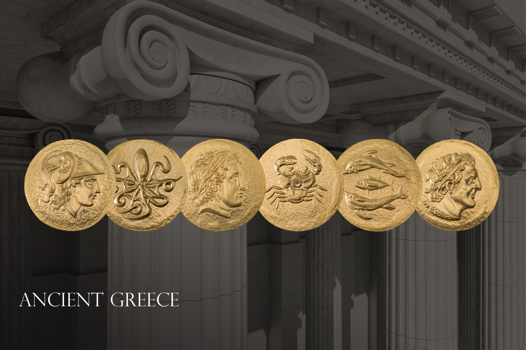 Ancient Greece Gold Coin Collection