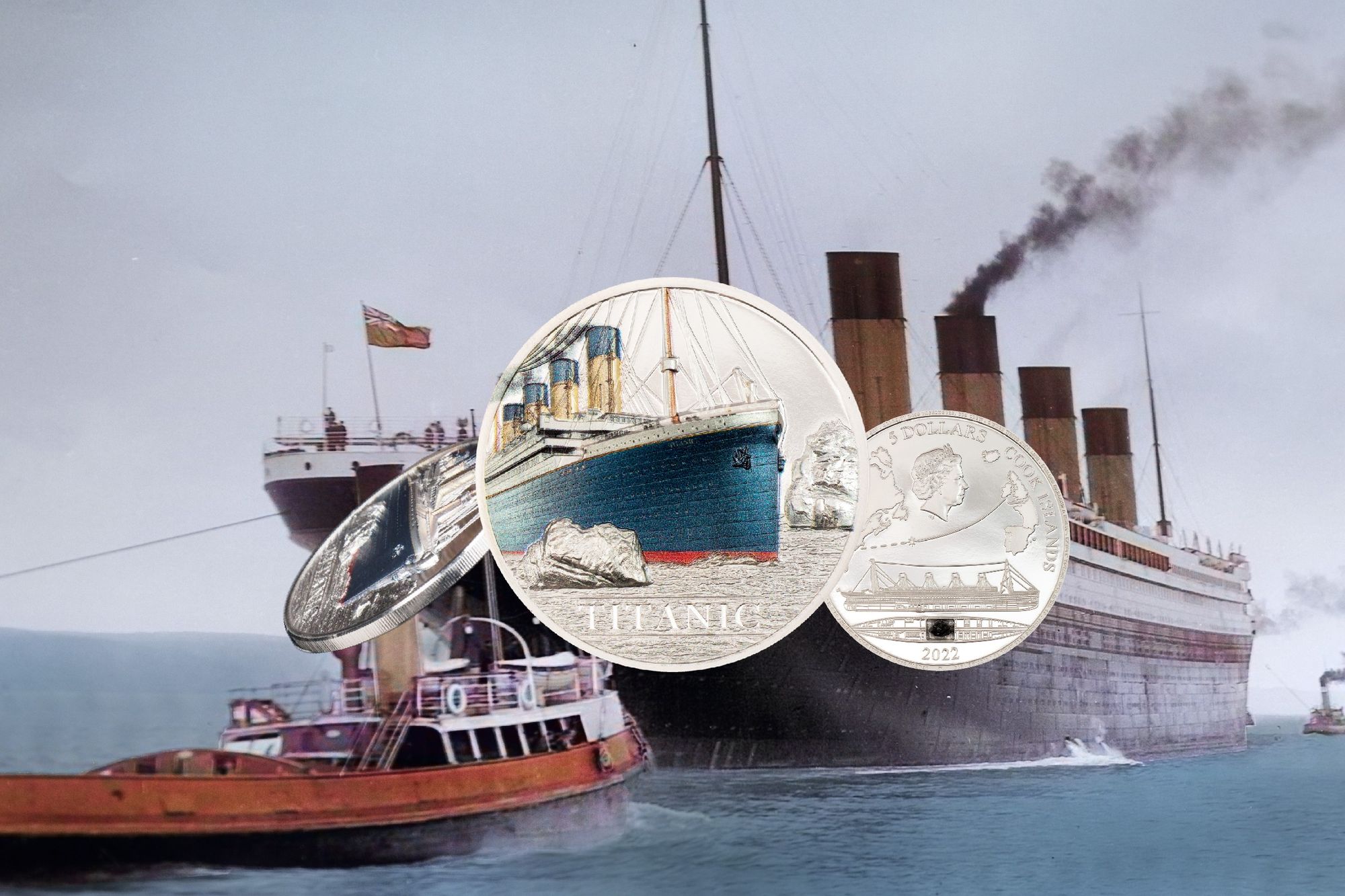 2022 titanic 1912 coin collection