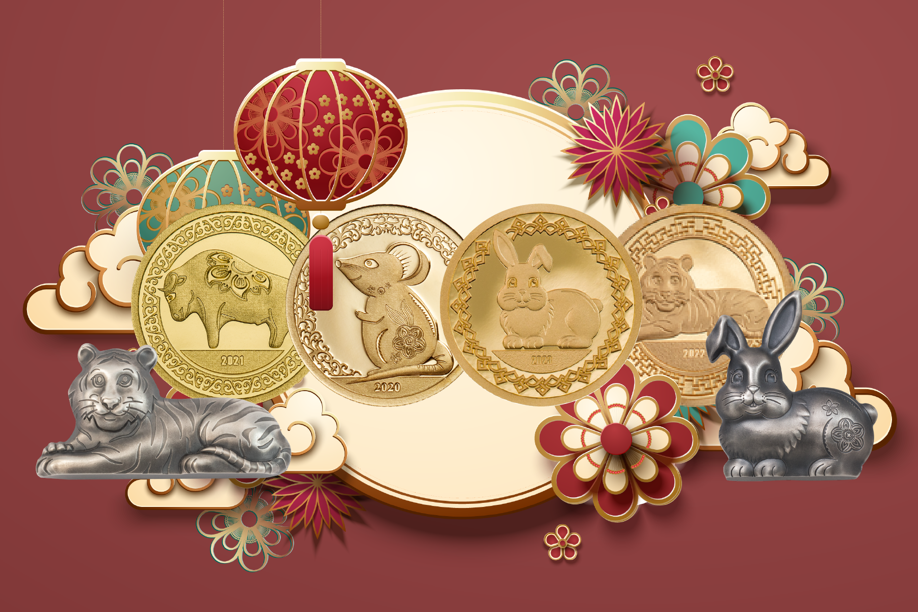 Lunar Year Coin Collection