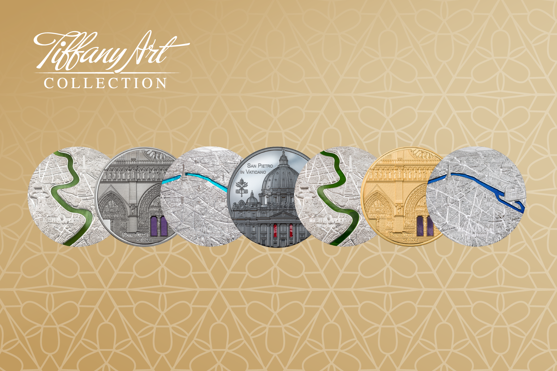 Tiffany Art Metropolis coin collection