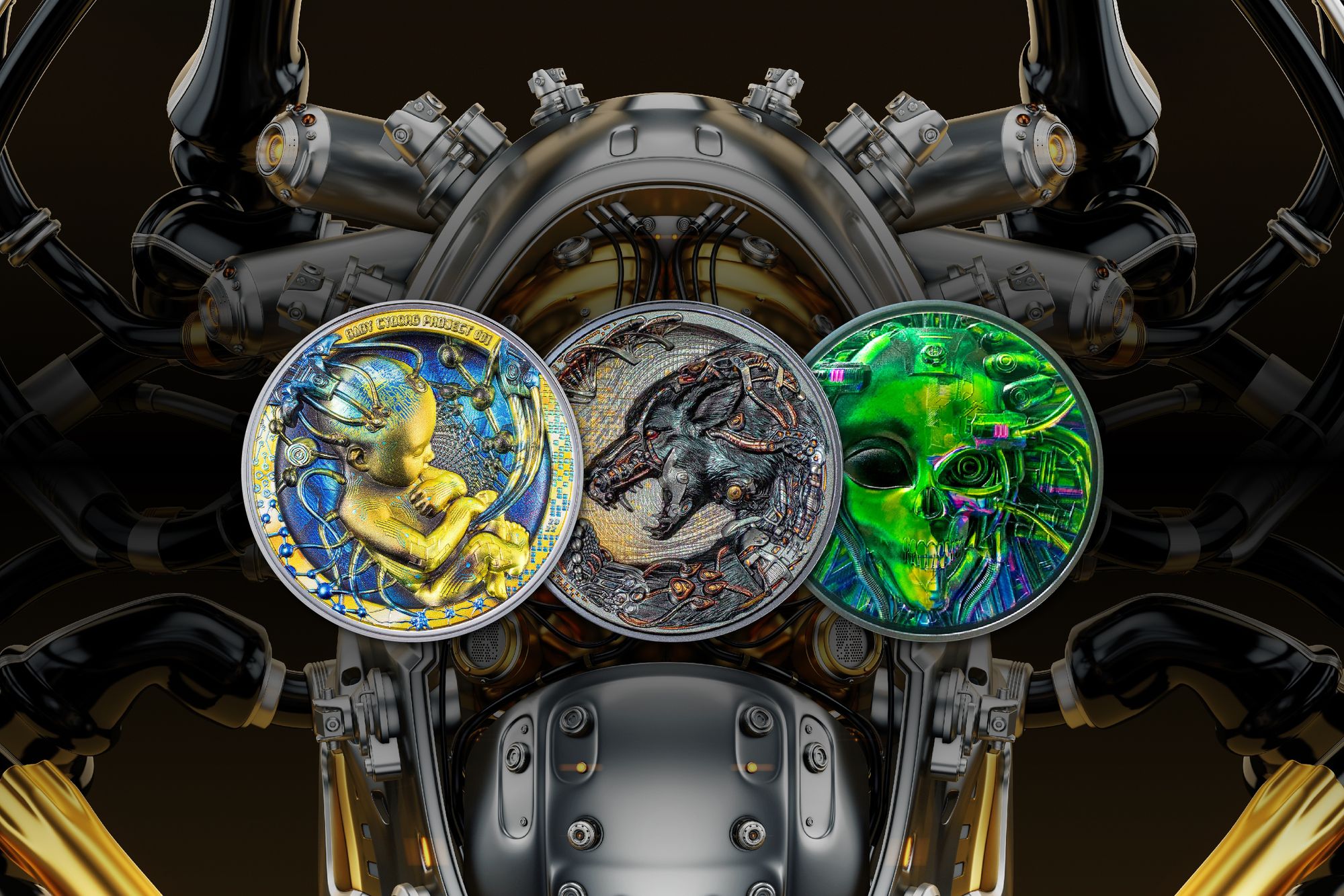 Cyborg Revolution Coin Collection