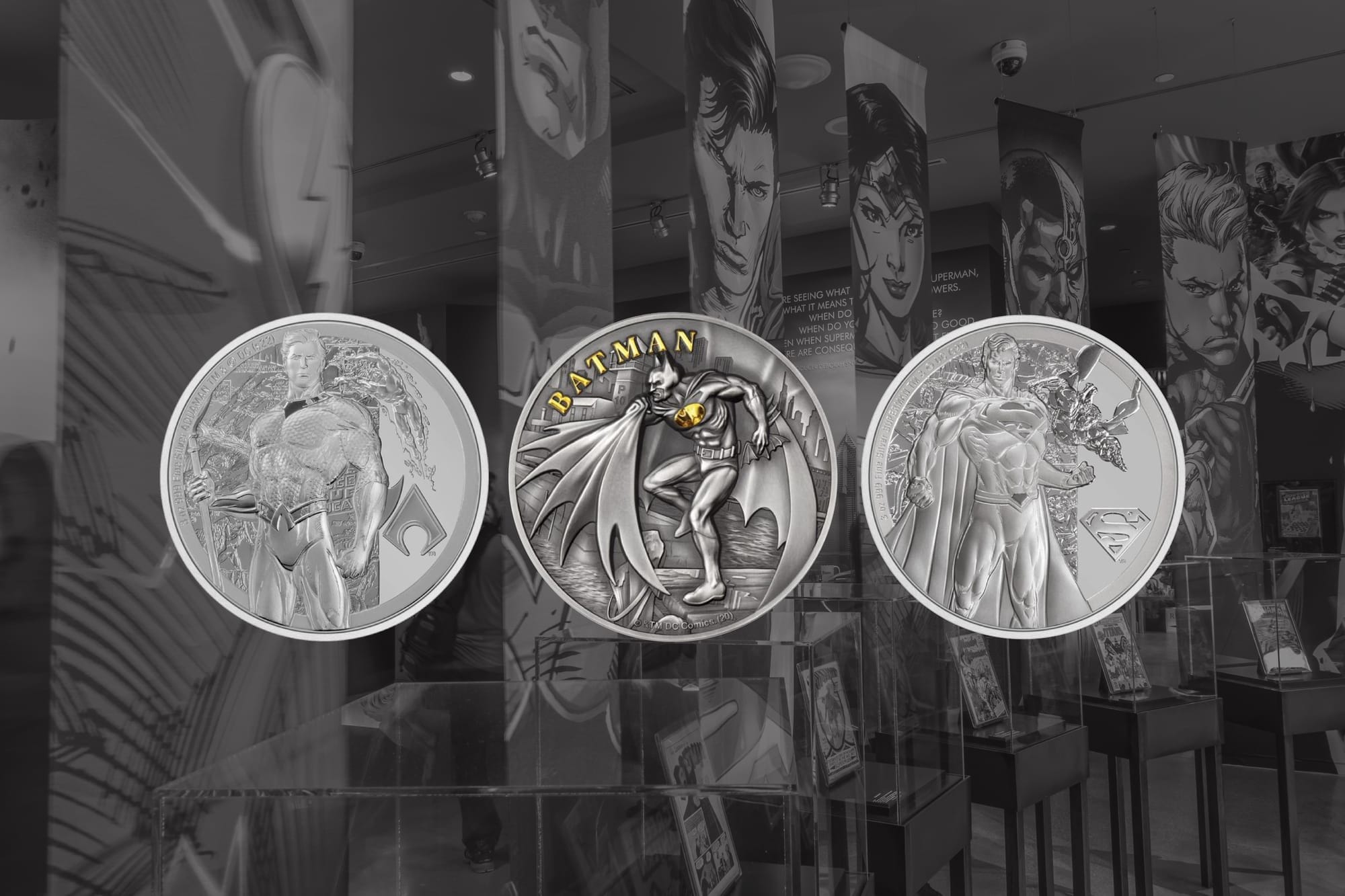 DC Comics Silver Coin Collection