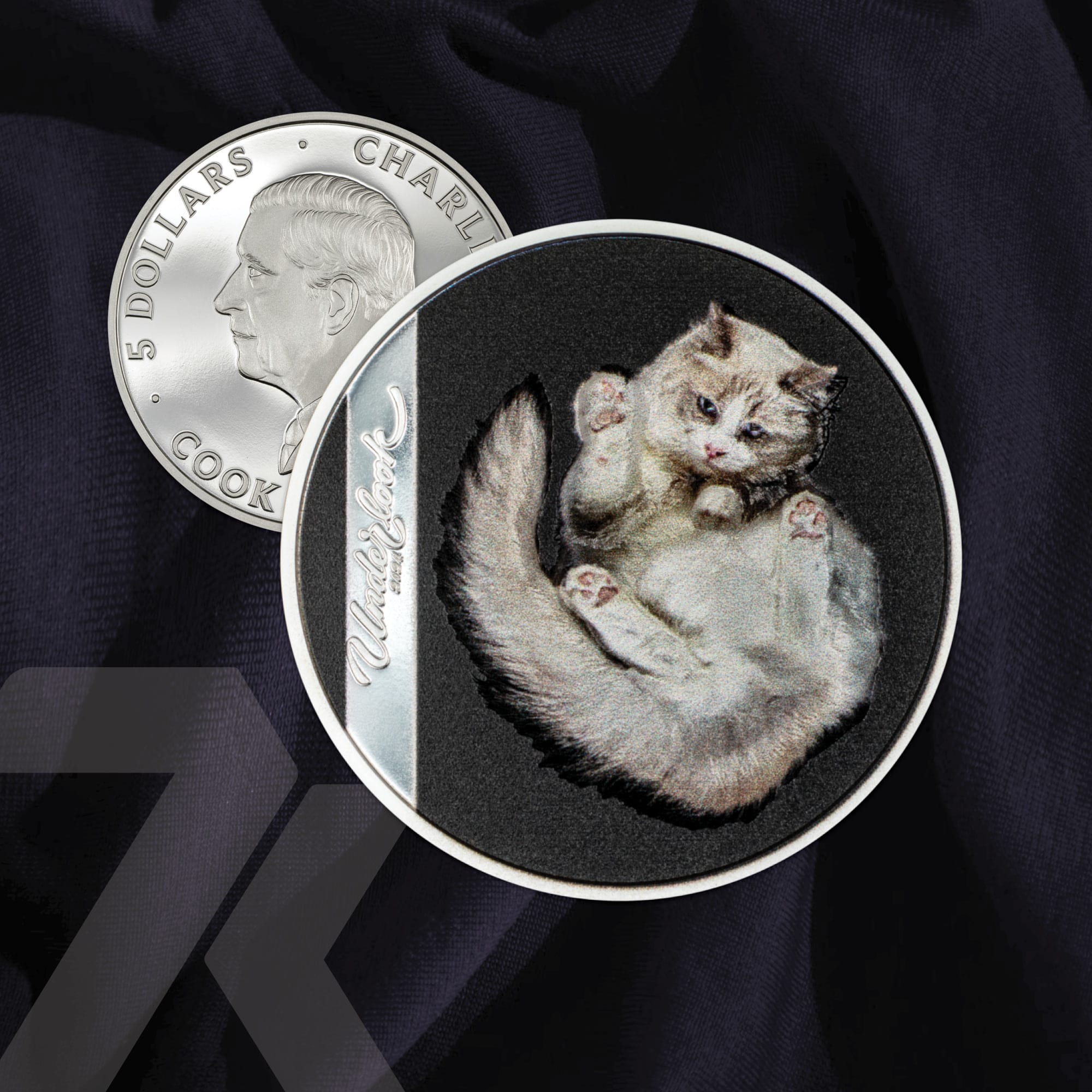 2024 Underlook – Under Cat 1-oz silver coin PF70 & PF69