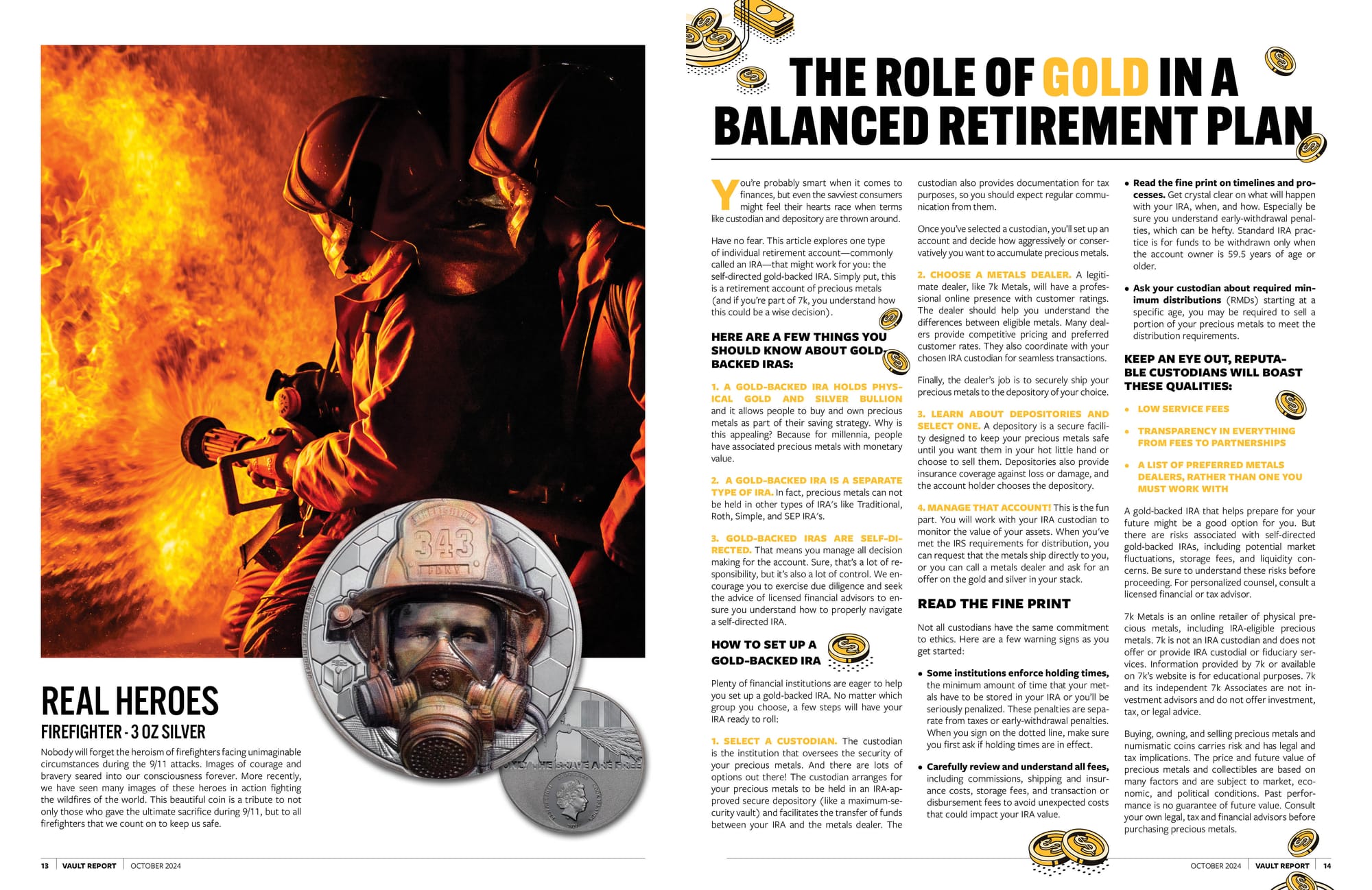 October 2024 Vault Report