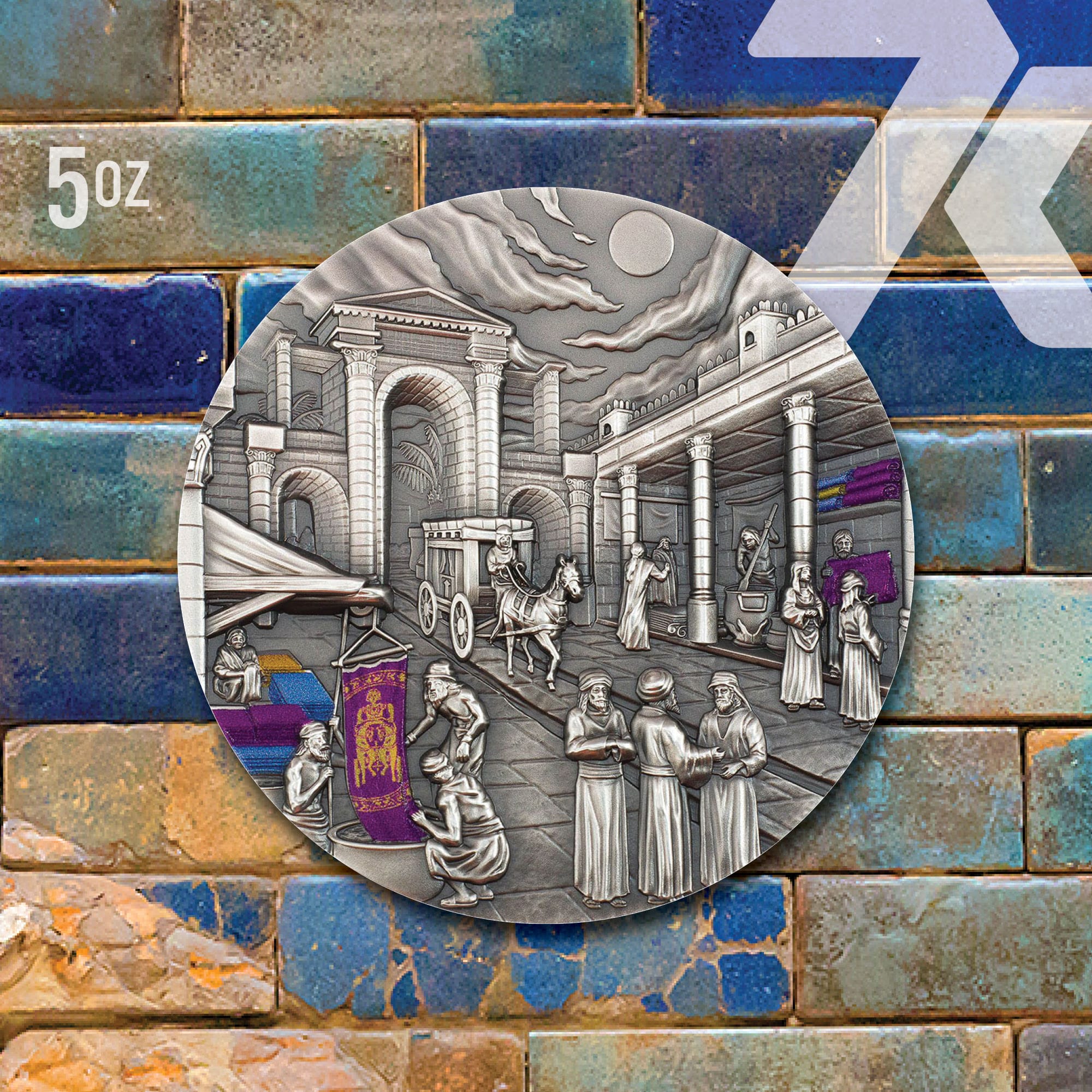 2023 Lost Civilizations – Phoenicia & Carthage 5-oz silver MS70