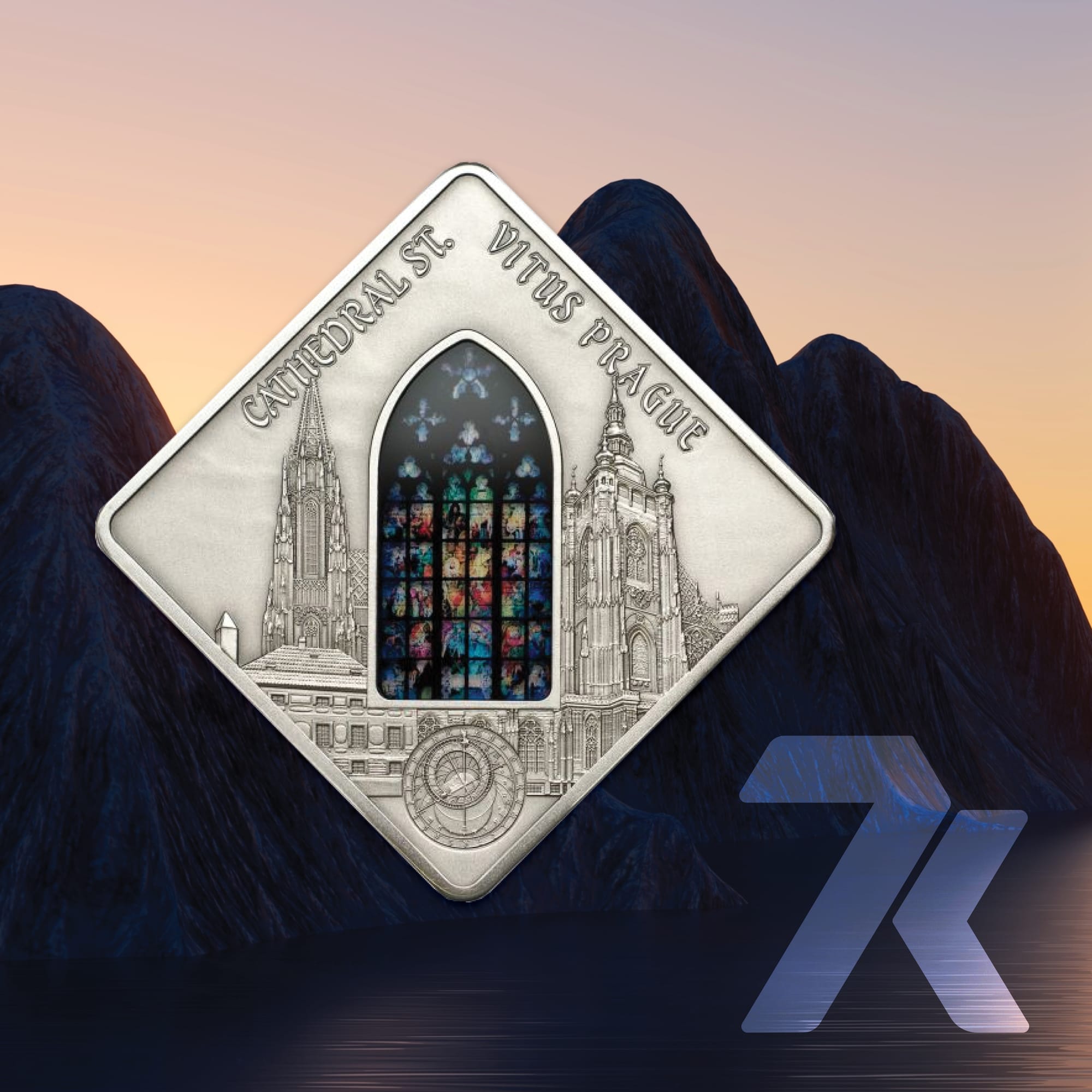 2013 Sacred Art – St. Vitus Prague 50-gram silver MS70