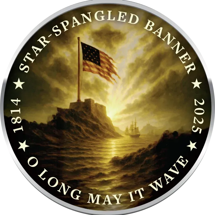 National Anthem 1-oz silver coin