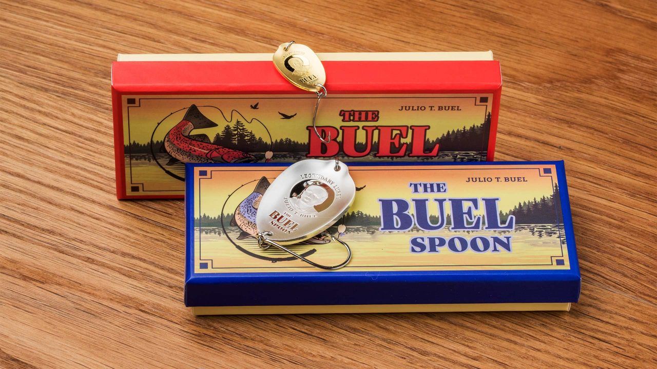 Buel Spoon Silver Fishing Lure