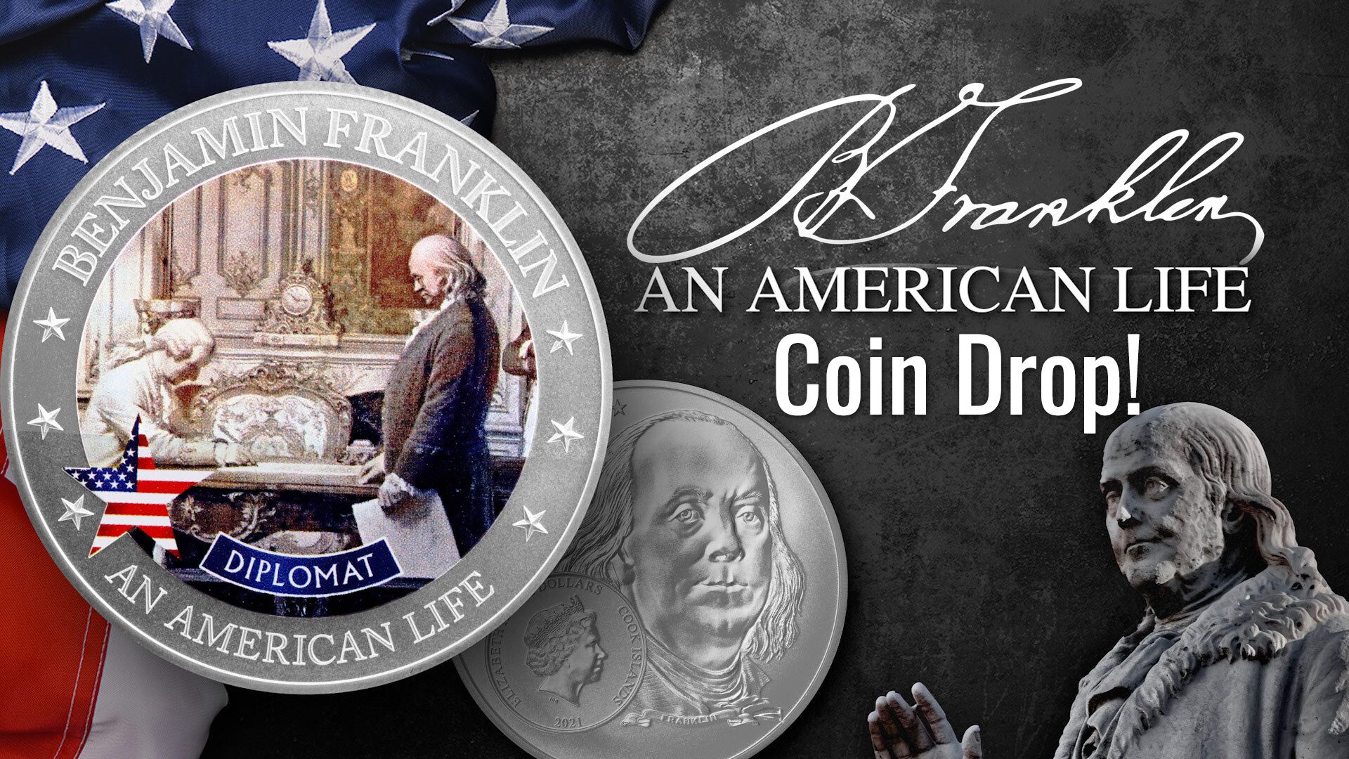 Last Franklin Half Ounce Coin Dropping!
