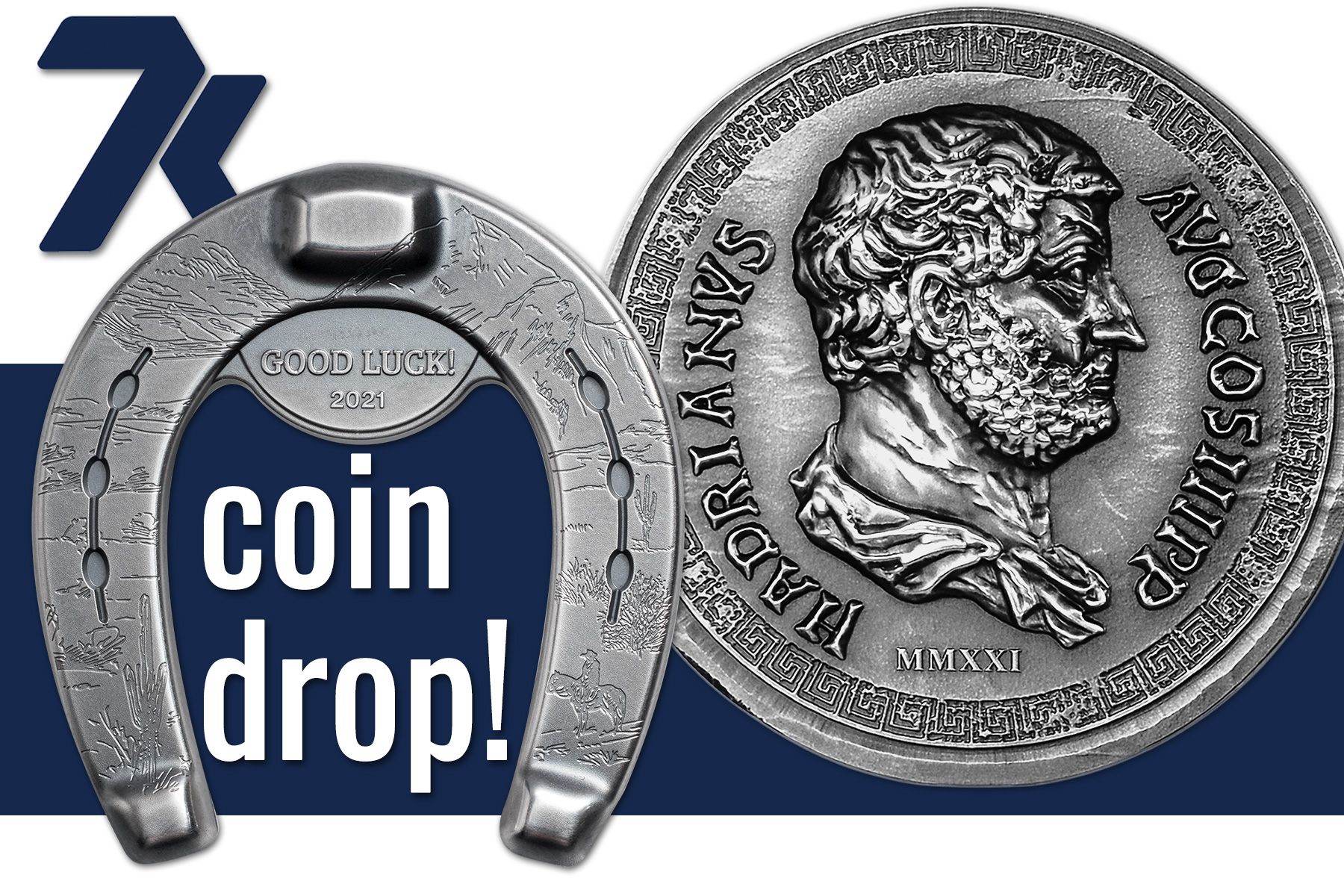 Roman Emperor Hadrian Coin Dropping!